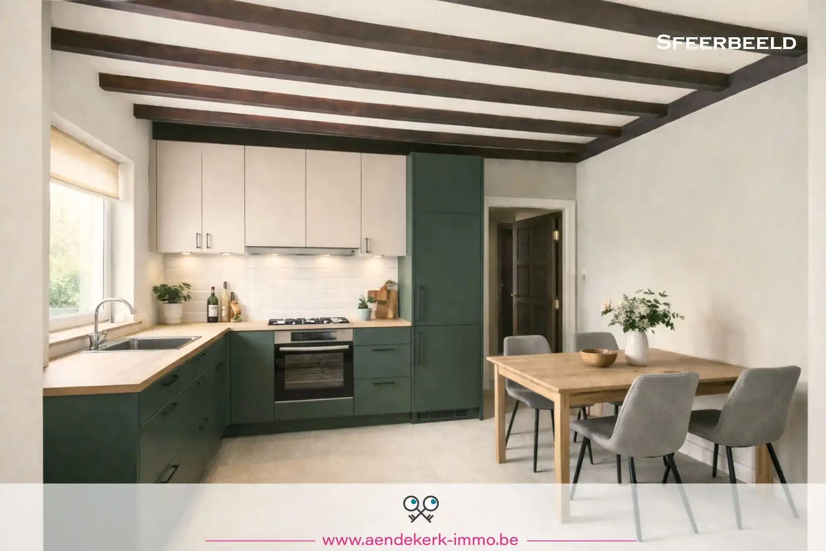 Te renoveren woning met handelsruimte en bijgebouw in Kessenich foto 12