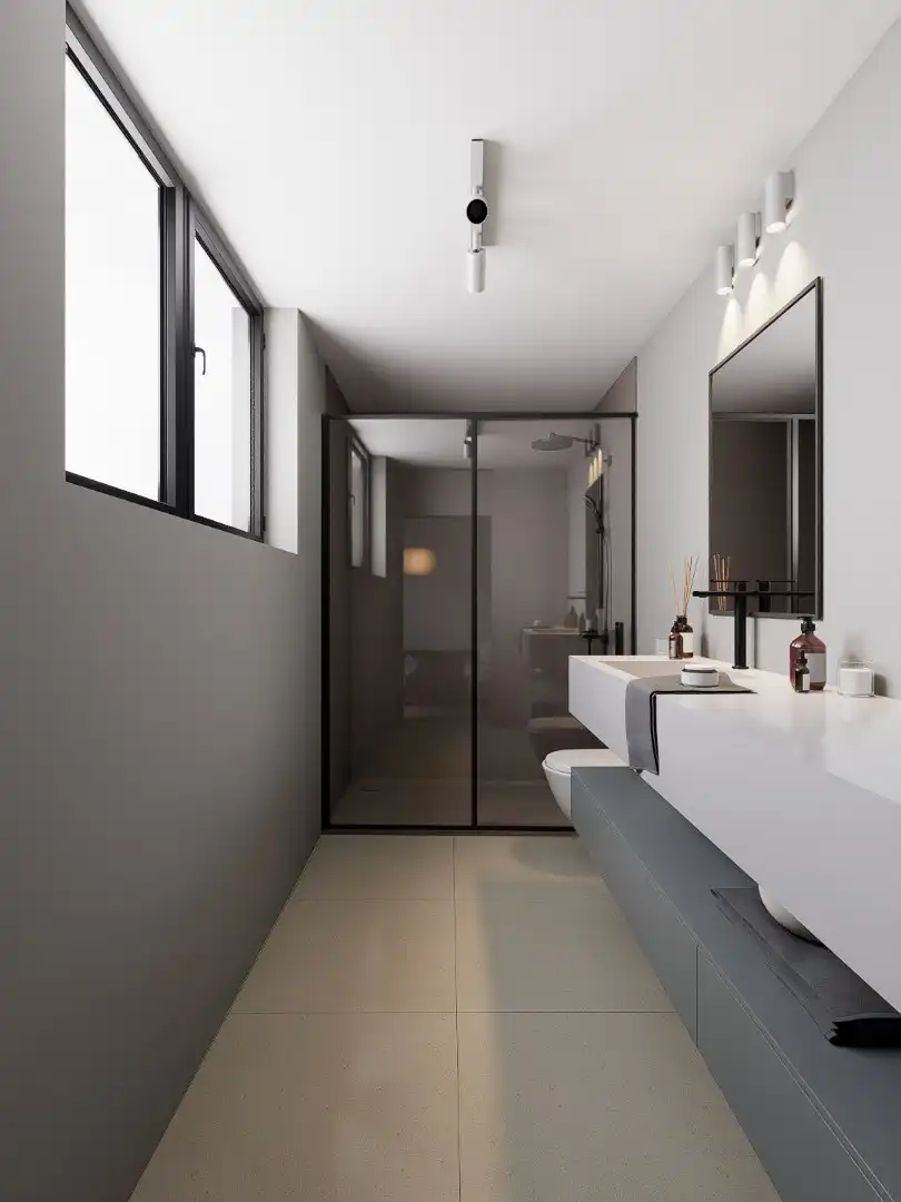 Volledig gerenoveerd en bemeubelde appartement met slaapkamer en bureau en terras in centrum Leuven! foto 2