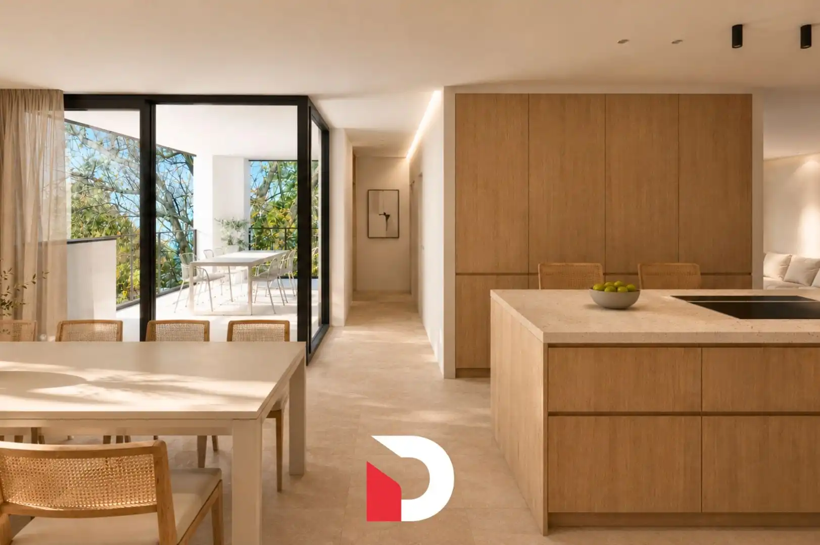 Nieuwbouwappartement met 3 slaapkamers en terras te Sint-Michiels (Brugge) foto 4