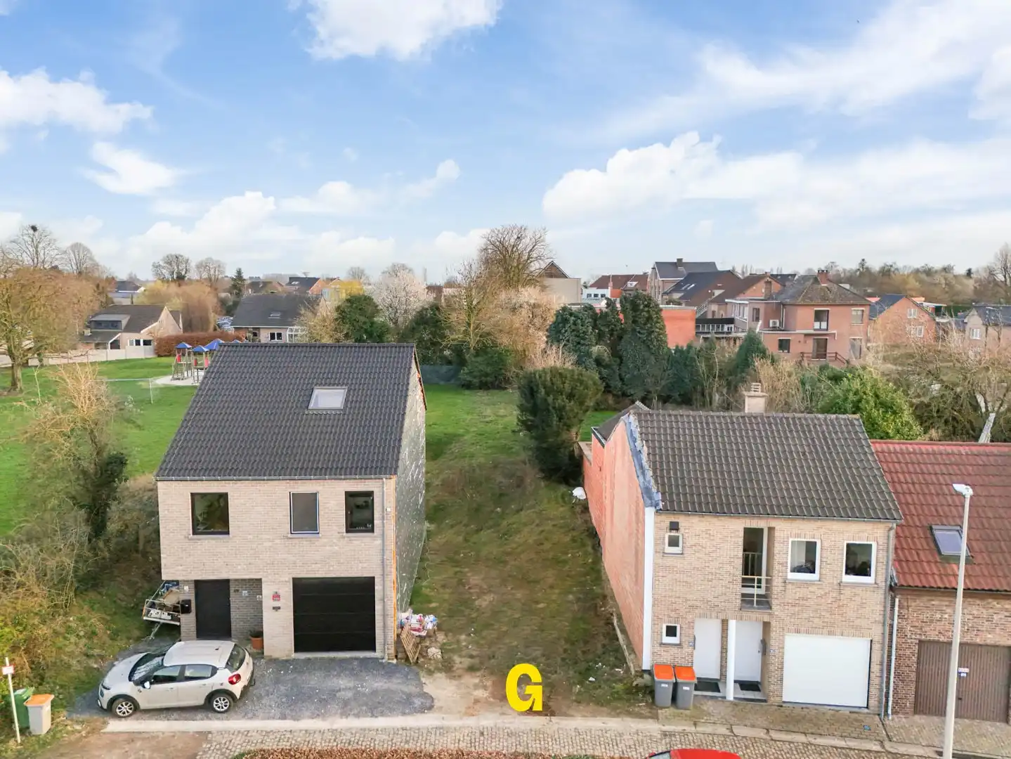 Rustig gelegen perceel bouwgrond voor een gesloten bebouwing op 3a37ca met zuid gerichte tuin te Walt Wilder foto 9