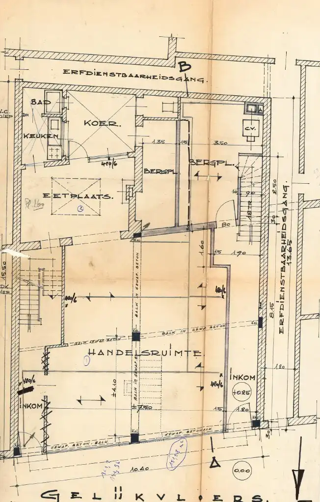 Nieuwpoort-stad: Eigendom met handelsgelijkvloers én appartement foto 2