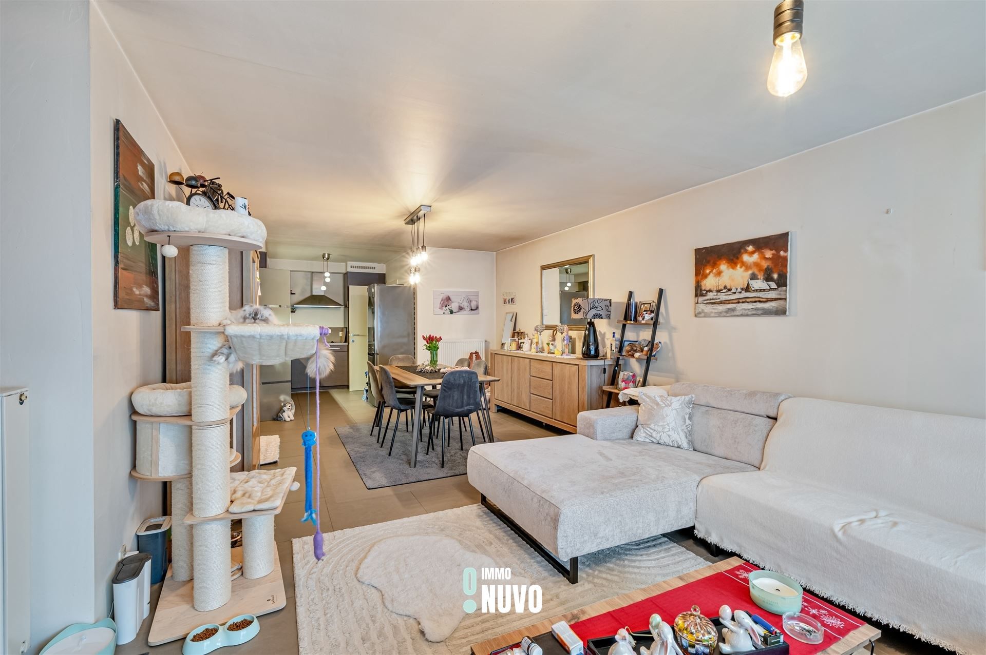 Gelijkvloers instapklaar 2 slaapkamer appartement met garage foto 4