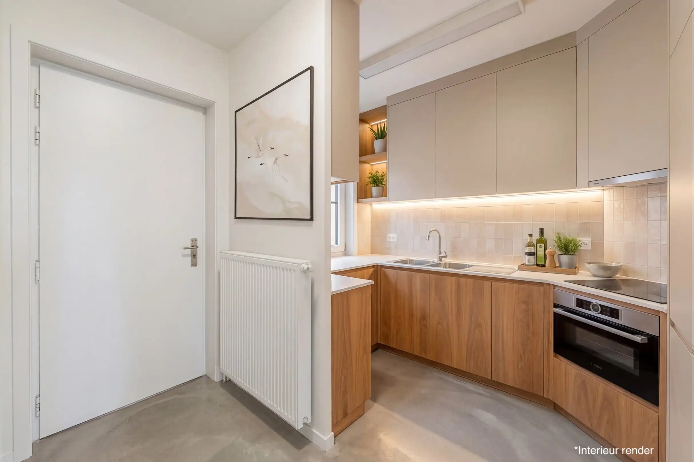 Verder op te frissen open bebouwing op 9 are 25 ca in rustige straat in Koersel  foto 10