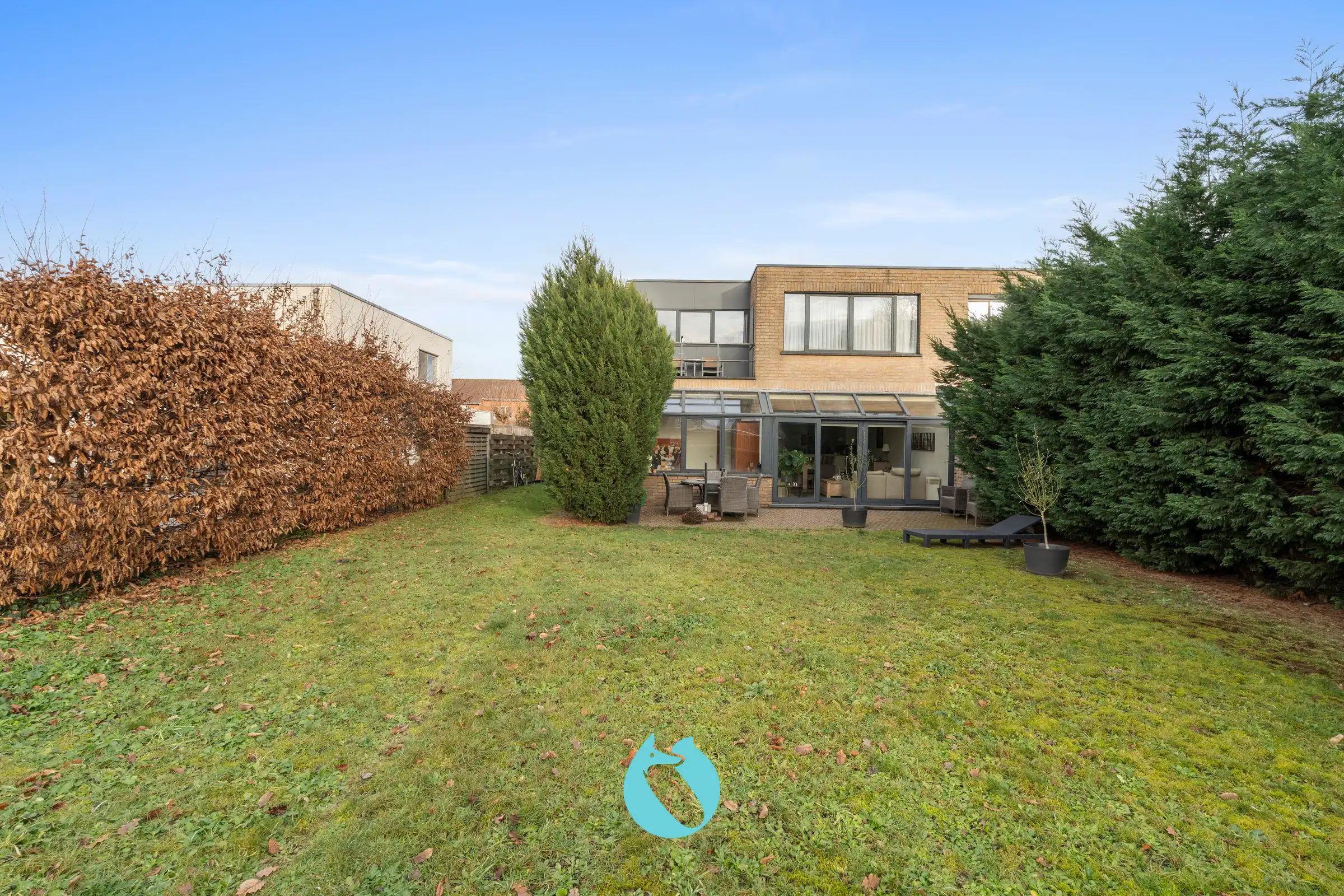 Gelijkvloers appartement met 2 slpks, tuin en garage foto 15