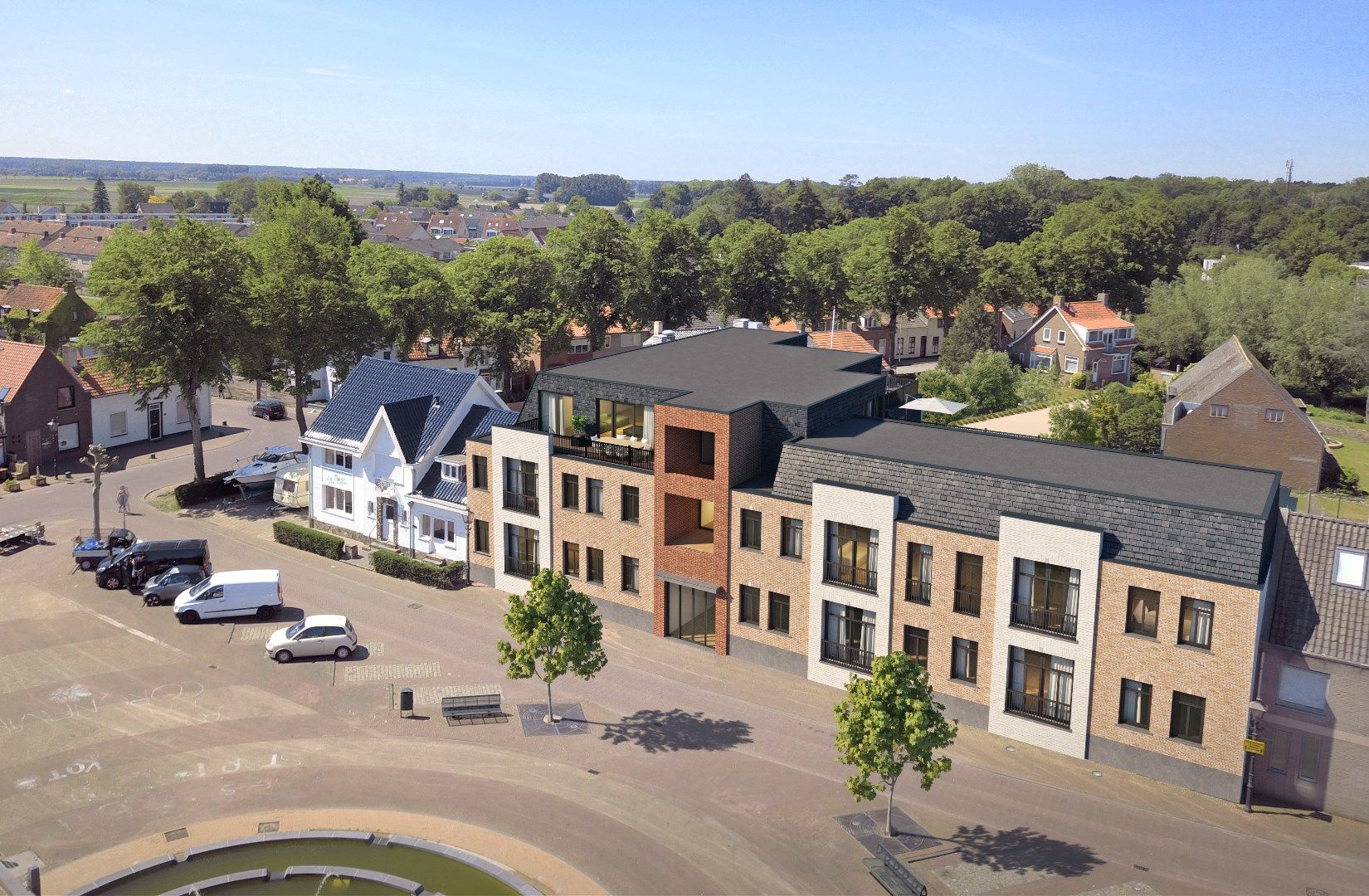 4 laatste (investerings)appartementen Kaaiplein Aardenburg  foto {{pictureIndex}}