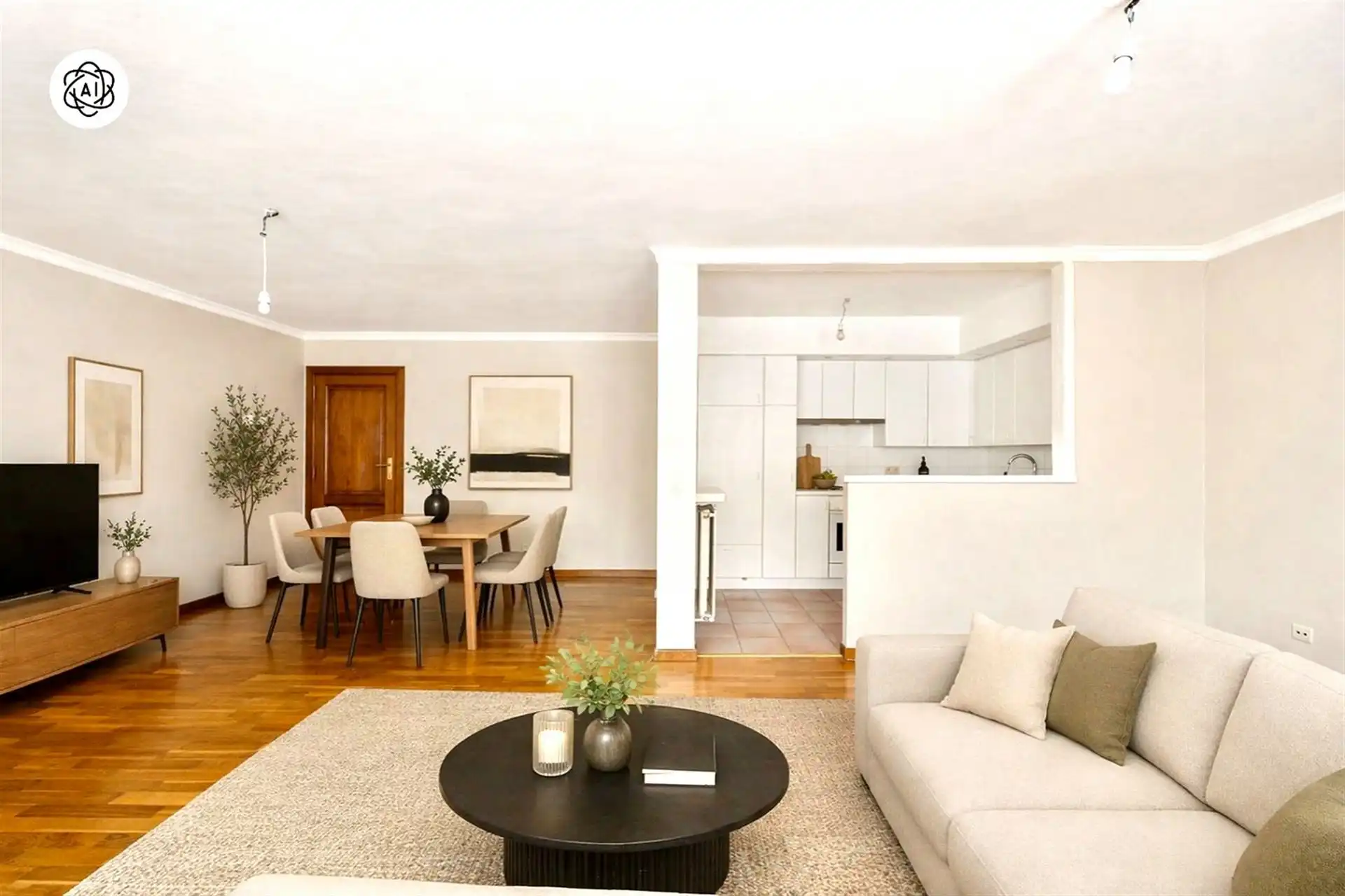 TOPgelegen leuk groot appartement met 2 slk en terras foto 2