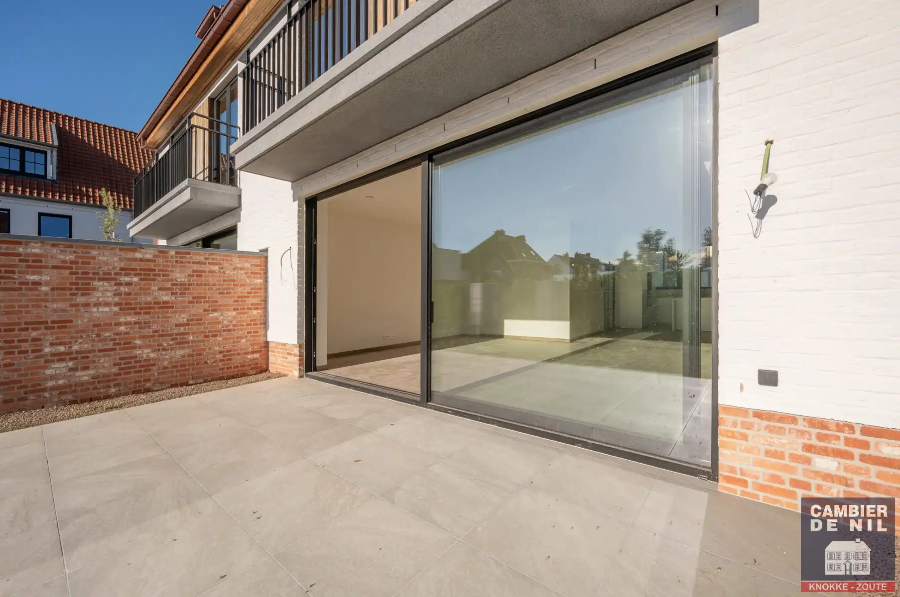 Nieuwbouw - ongemeubelde koppelvilla in rustige,  residentiële wijk te Knokke-Heist  foto 13