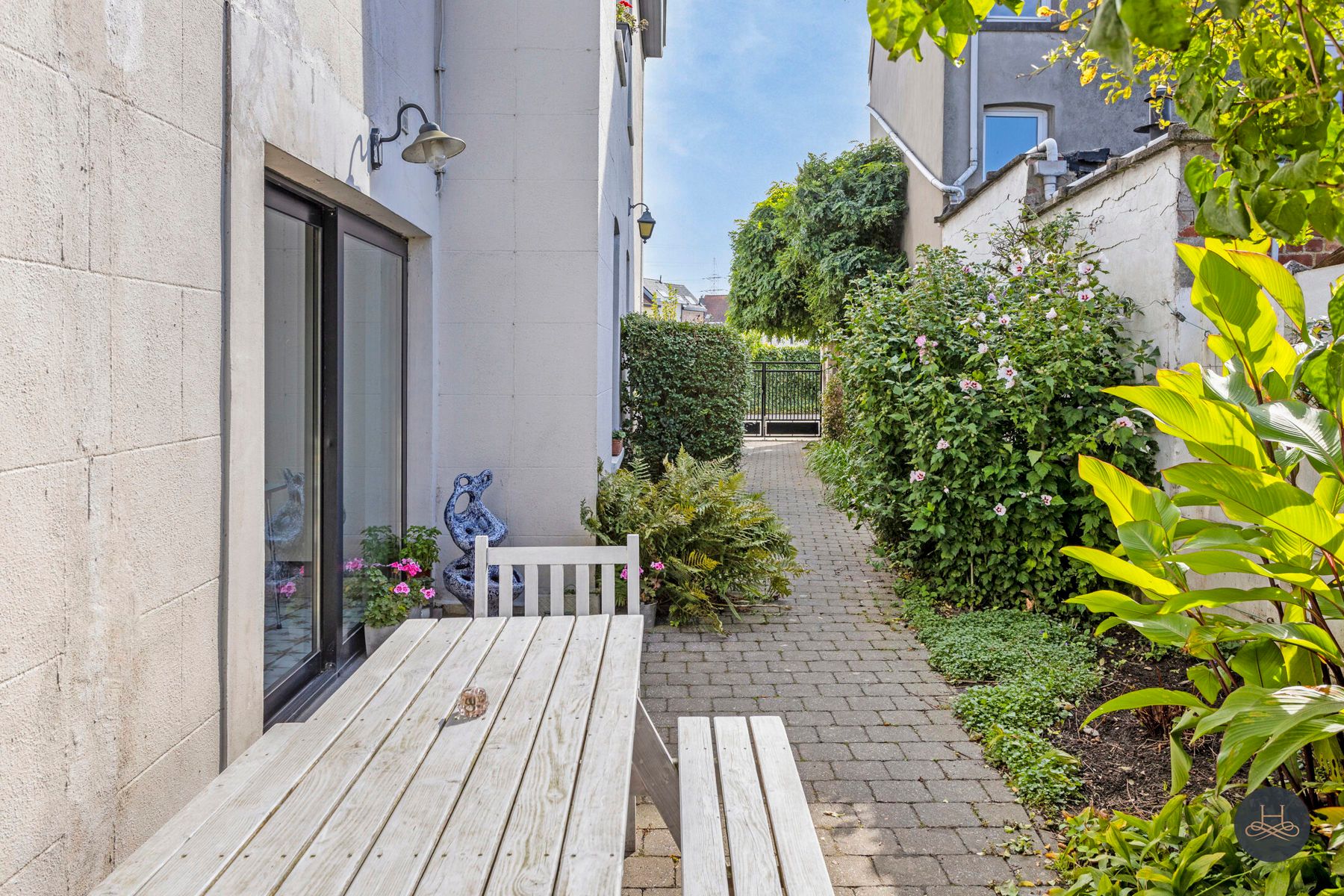 Unieke statige herenwoning met diepe tuin te Vilvoorde foto 24