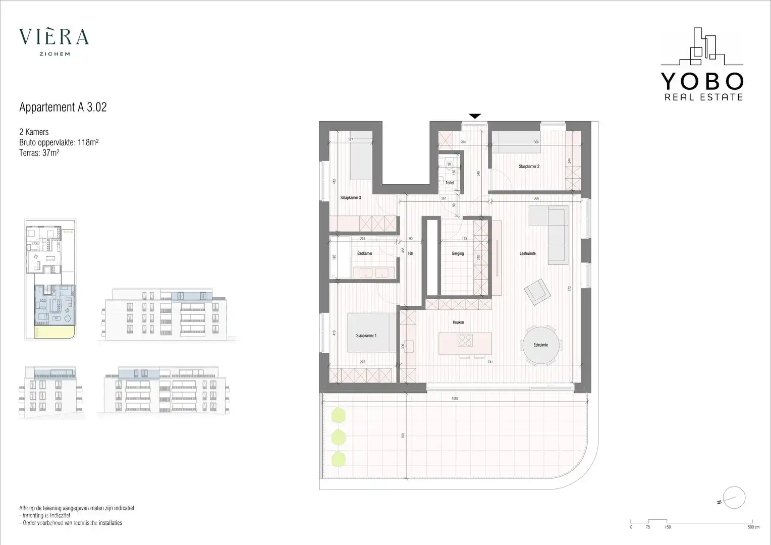 Exclusieve penthouse met terras van 37m² - 6% BTW mogl foto 2