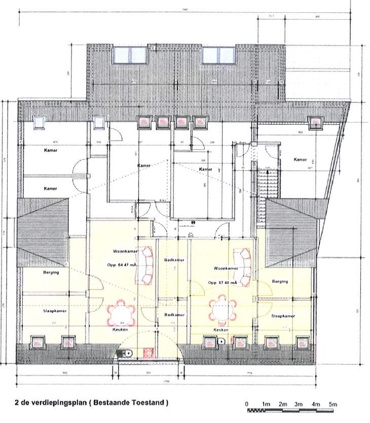 Commercieel gebouw met handelspand en 6 appartementen te koop.  foto 9