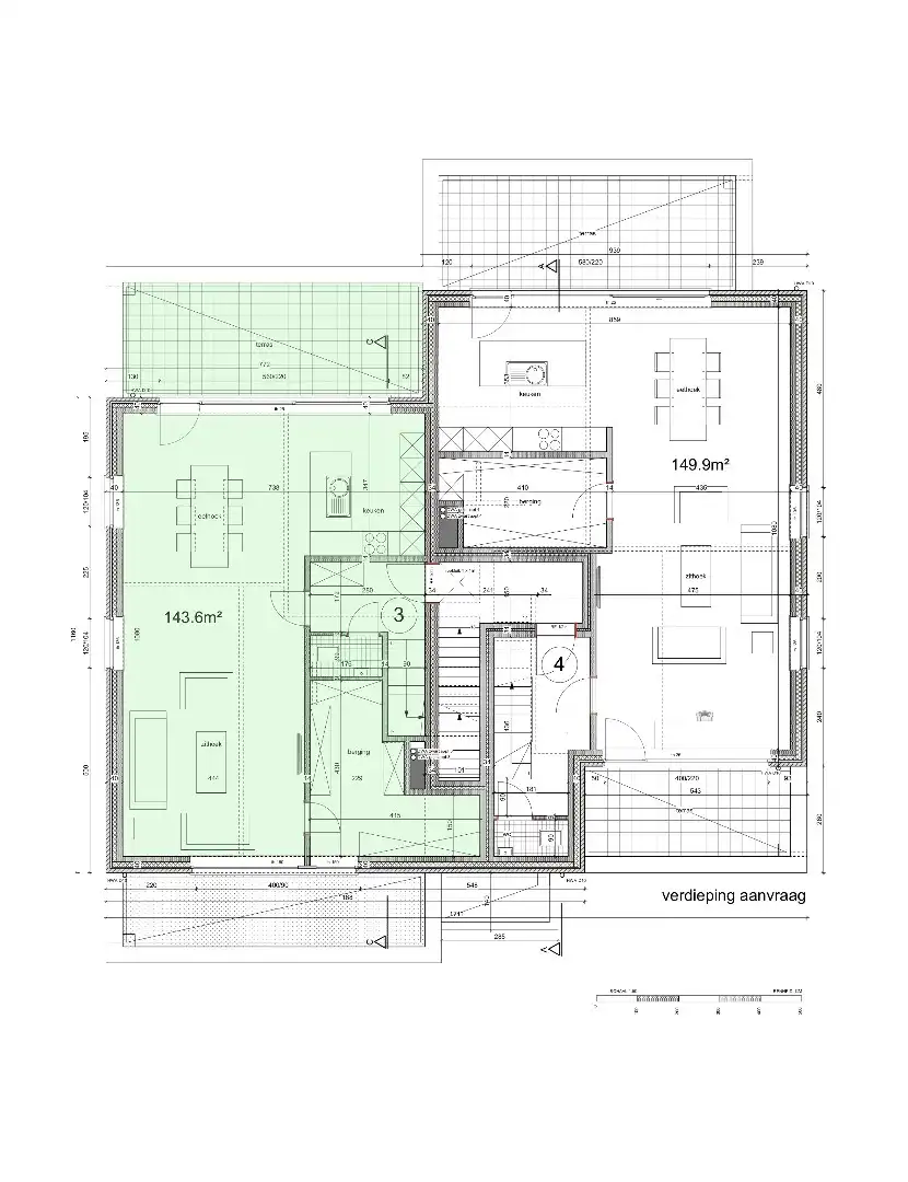 Duplex-appartement met drie slaapkamers foto 14