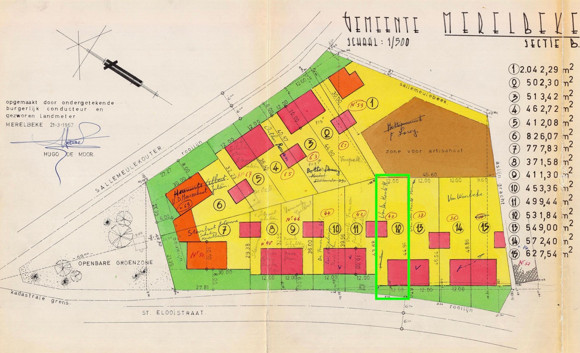 Grond te koop Sint-Elooistraat 40 - 9820 Merelbeke