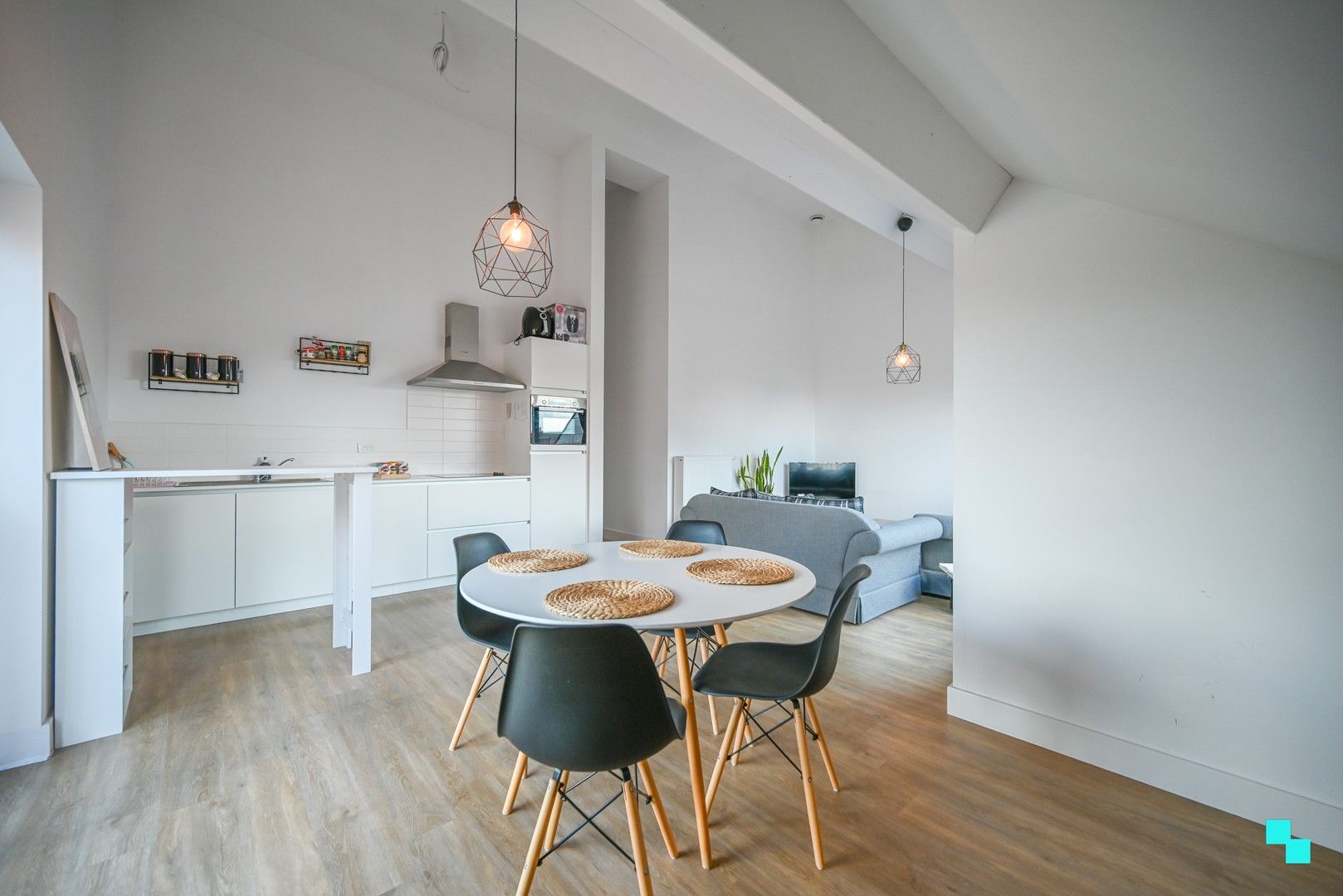 Tweeslaapkamerappartement met dakterras in Wielsbeke foto 8
