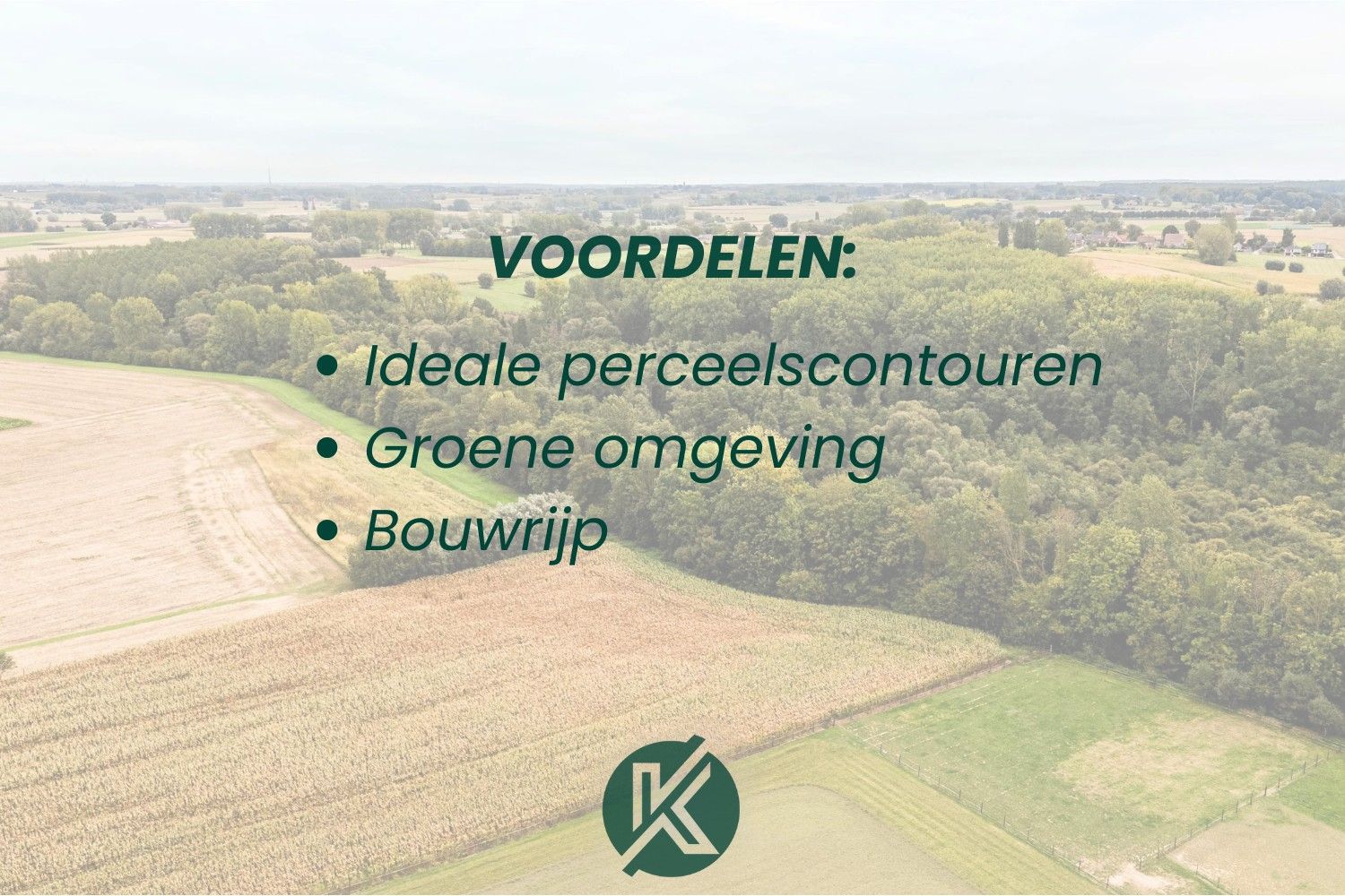 Bouwrijpe bouwgrond op landelijke locatie foto 2