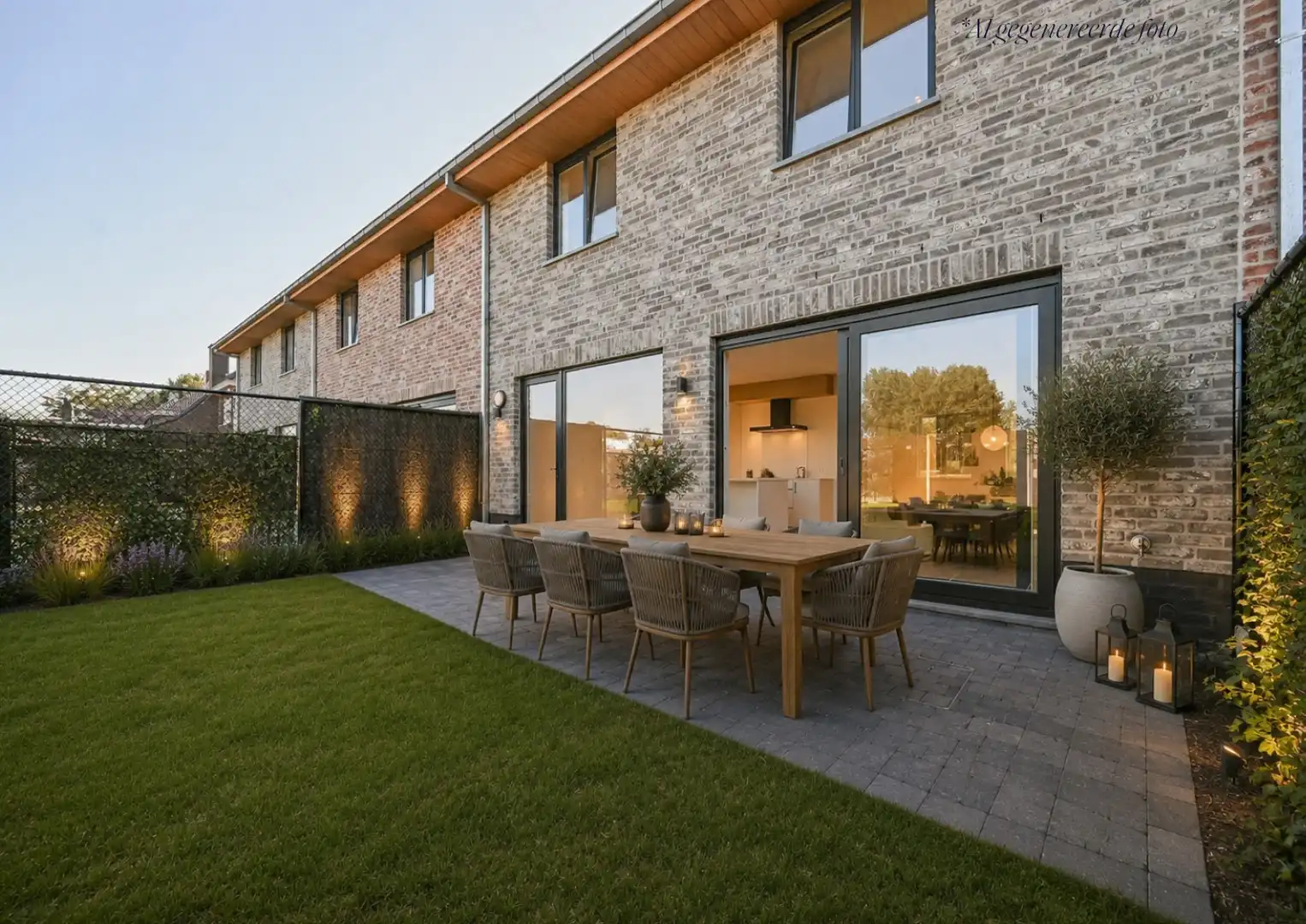 Hedendaagse nieuwbouwwoning nabij centrum foto 22