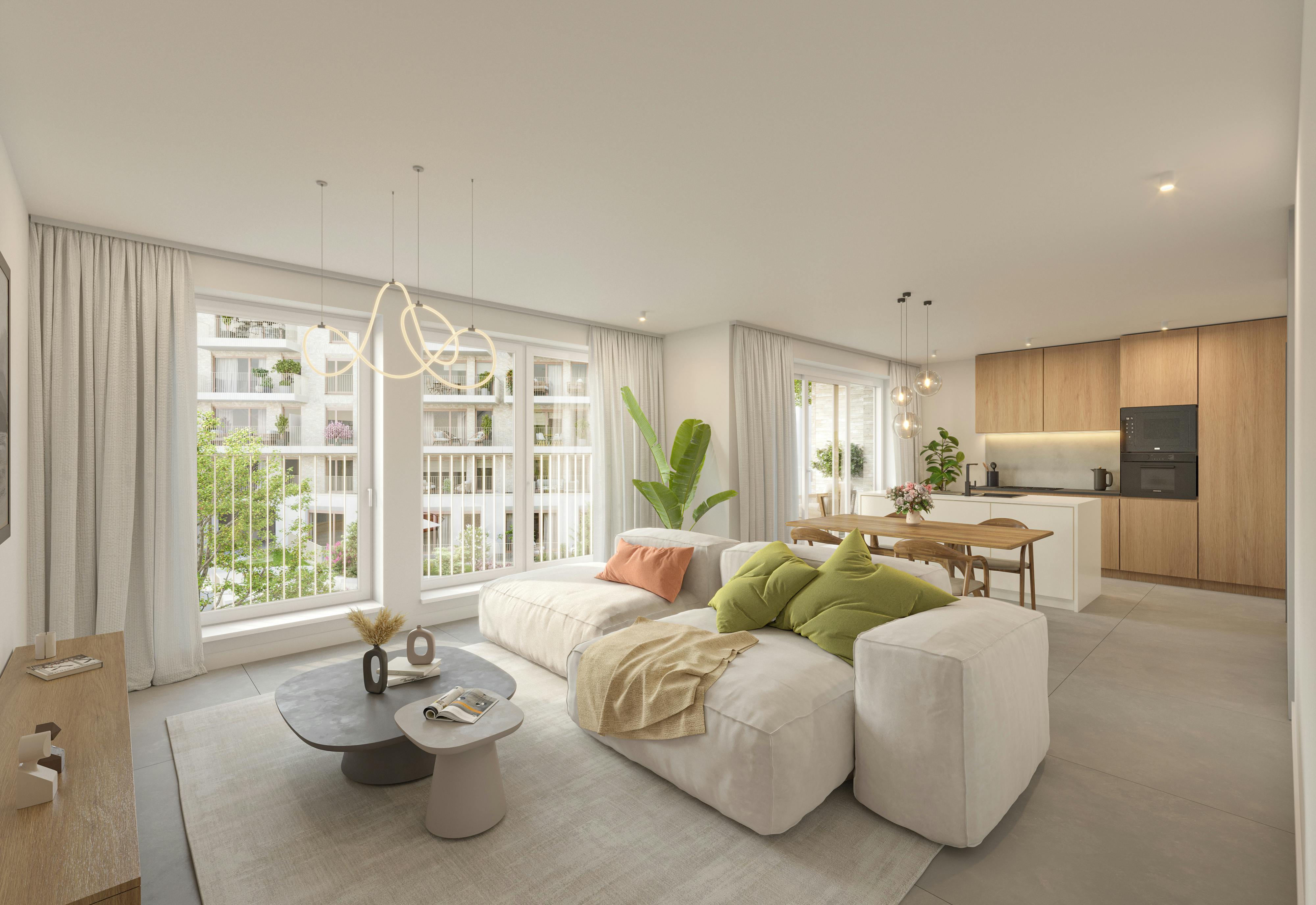 Residentie Longtin: Nieuwbouwappartementen in Jette foto 9