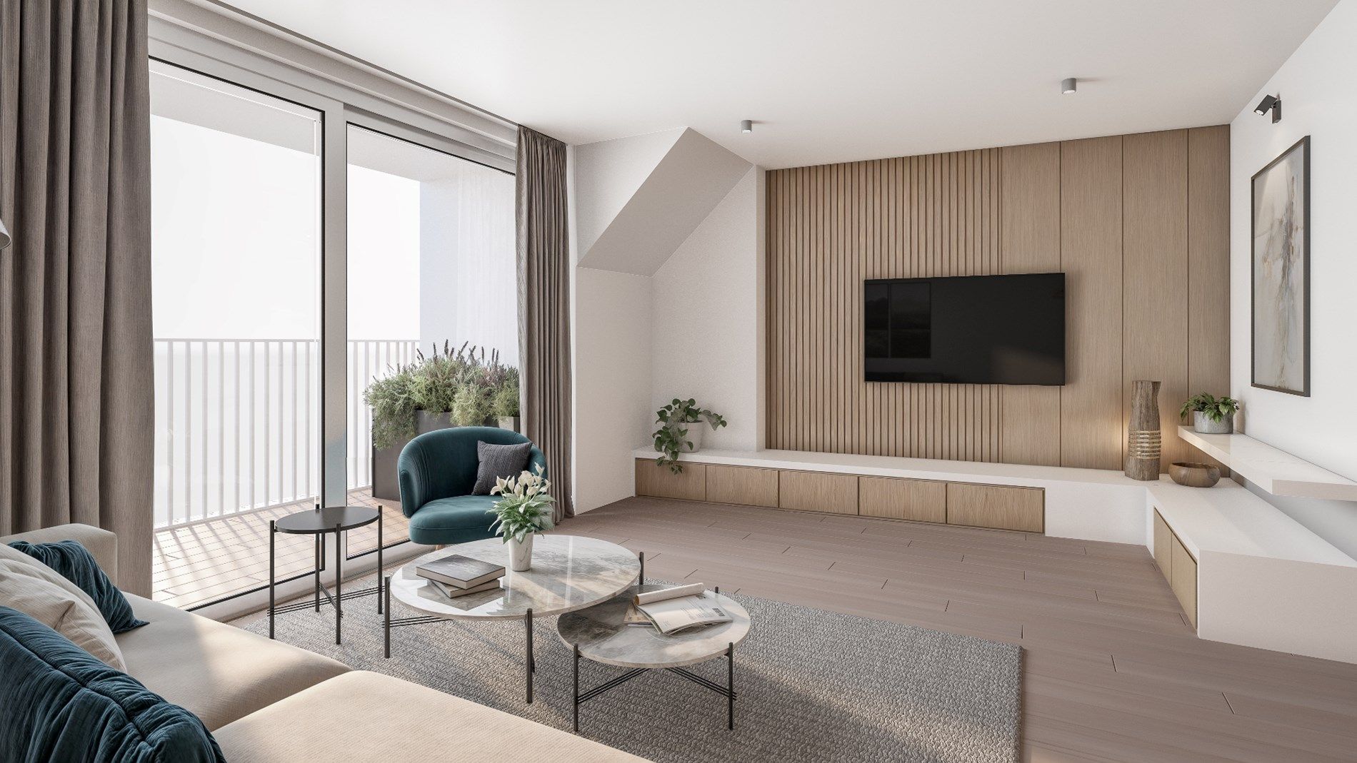 Lichtrijk gelijkvloers nieuwbouwappartement vlakbij de zeedijk foto 3