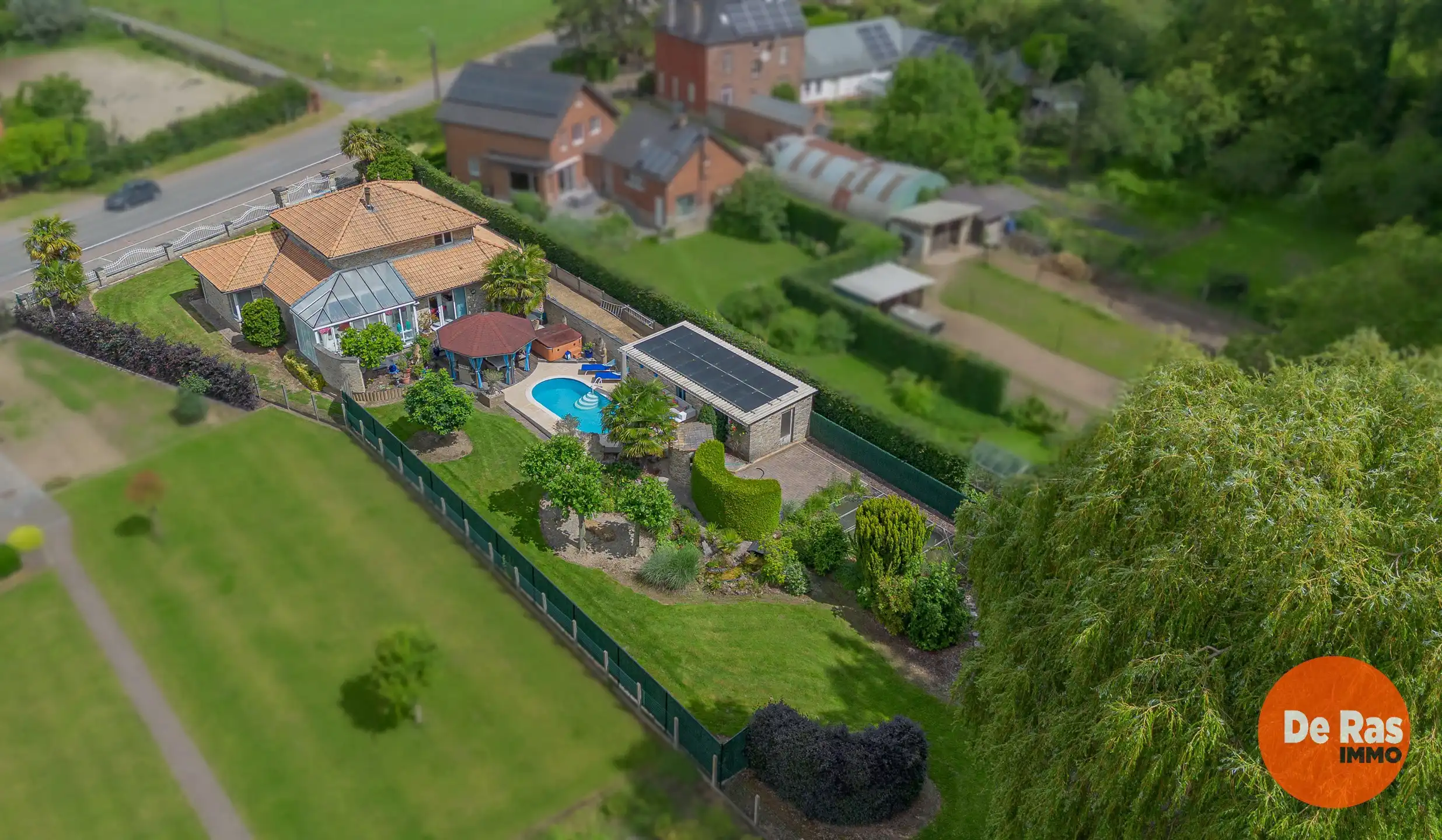 SINT-LIEVENS-HOUTEM - Spaanse villa met zwembad  foto 2