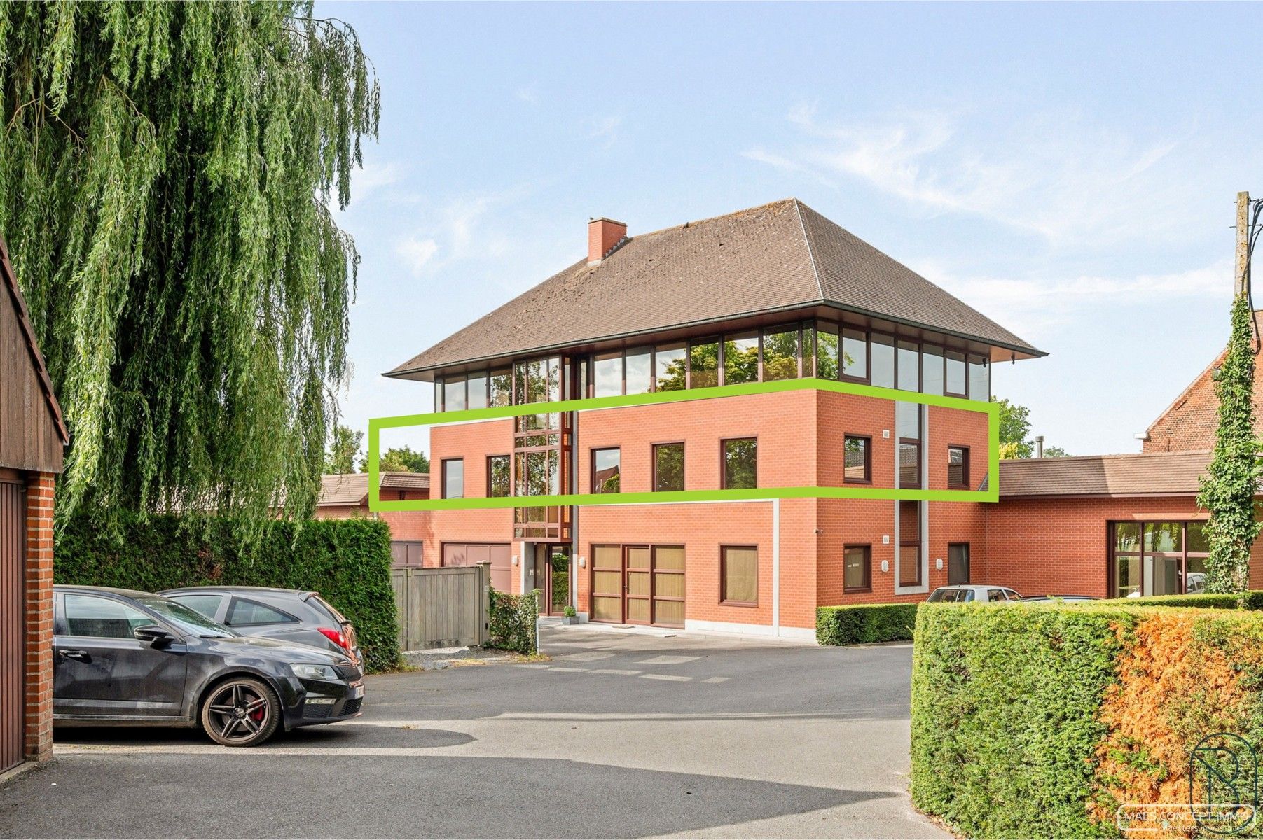 Tweeslaapkamerappartement met ruim terras te huur in Anzegem foto {{pictureIndex}}