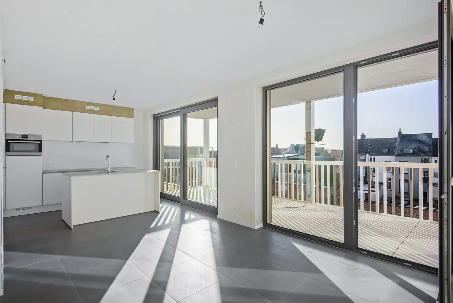 Ruim 1-slaapkamerappartement met groot terras op de derde verdieping – De Lesselier foto 5