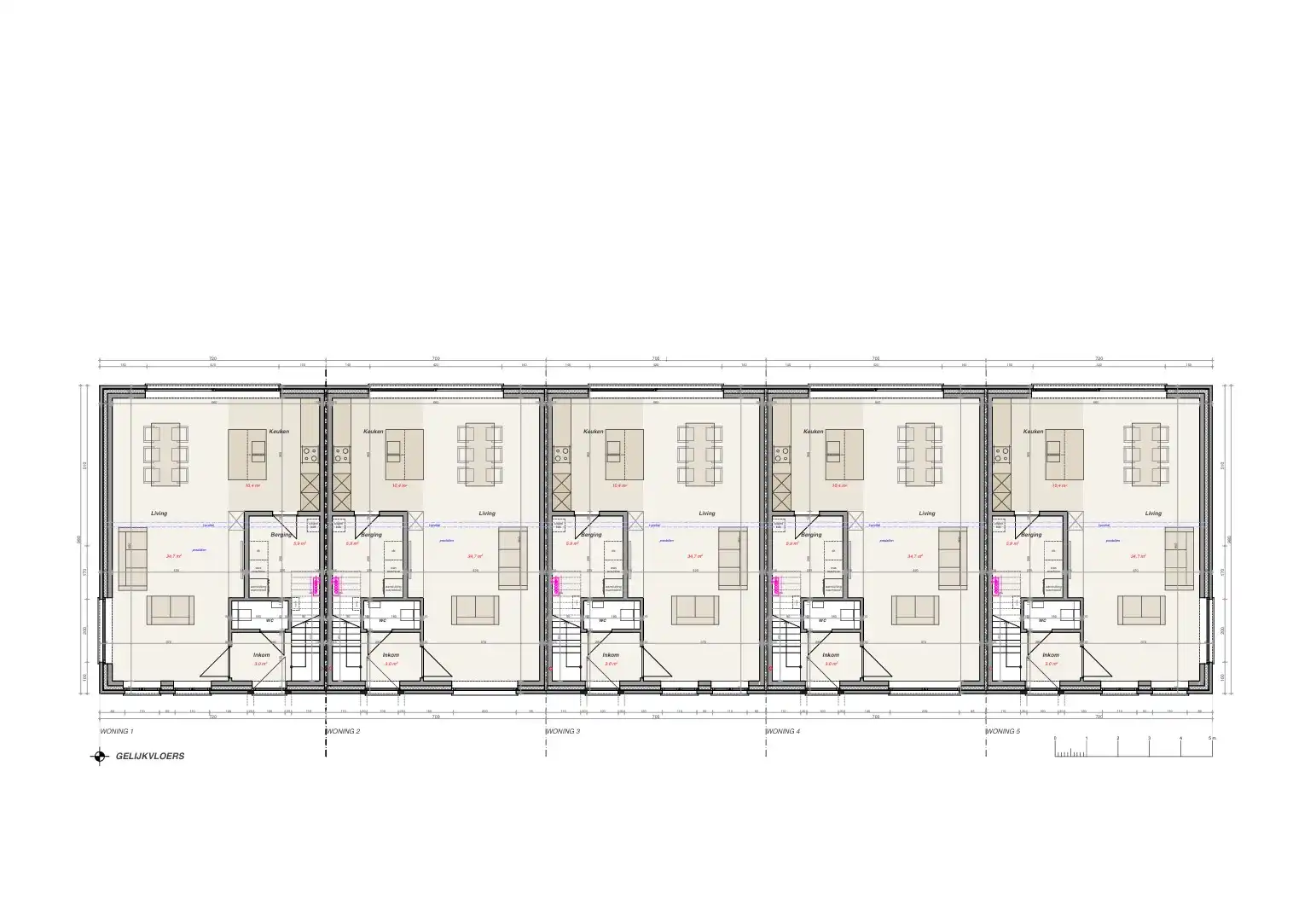 Landelijke nieuwbouwwoningen in Roeselare! foto 21