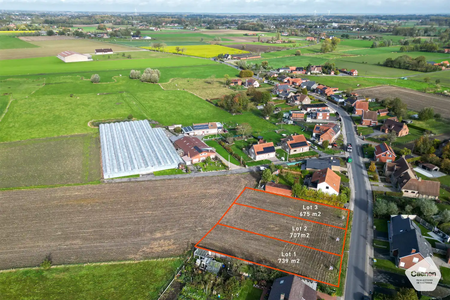 Mooi perceel voor open bebouwing op landelijke ligging – Ruddervoorde foto 3