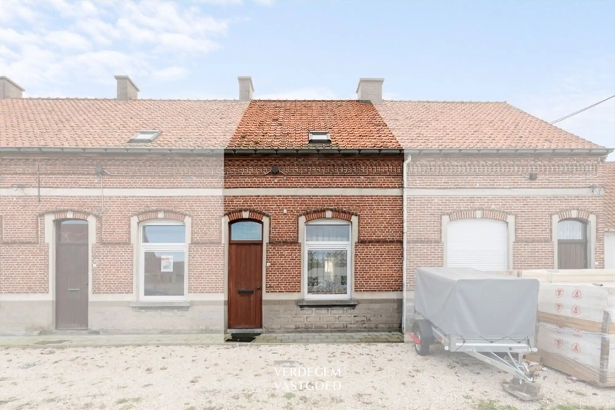 Hoofdfoto van de publicatie: Wonen aan het Leopoldskanaal: gerenoveerde woning met 2 slaapkamers, tuin en terrasje