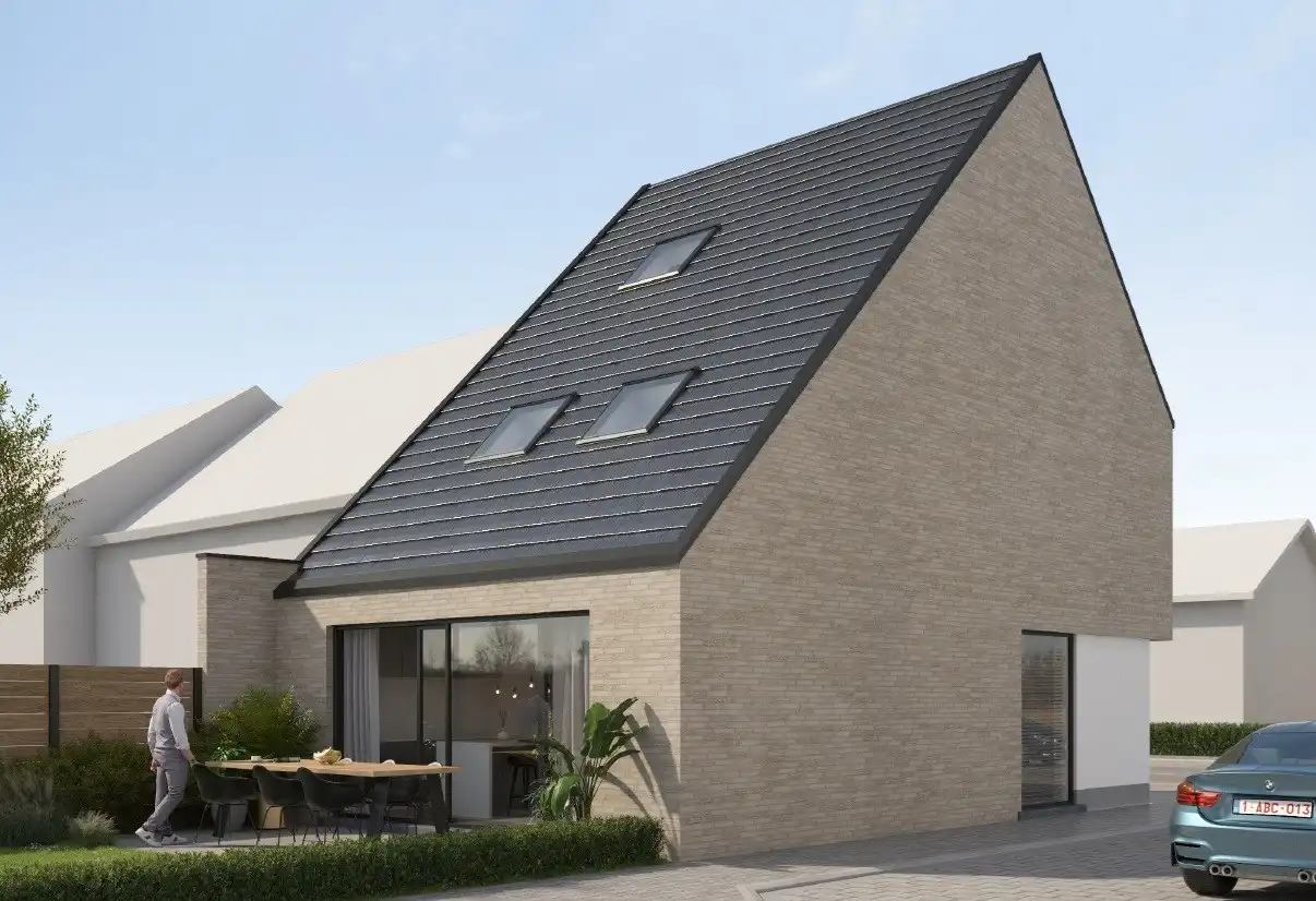 Nieuwbouwwoning met 3 slaapkamers en E-peil 10 te Veurne  foto 2
