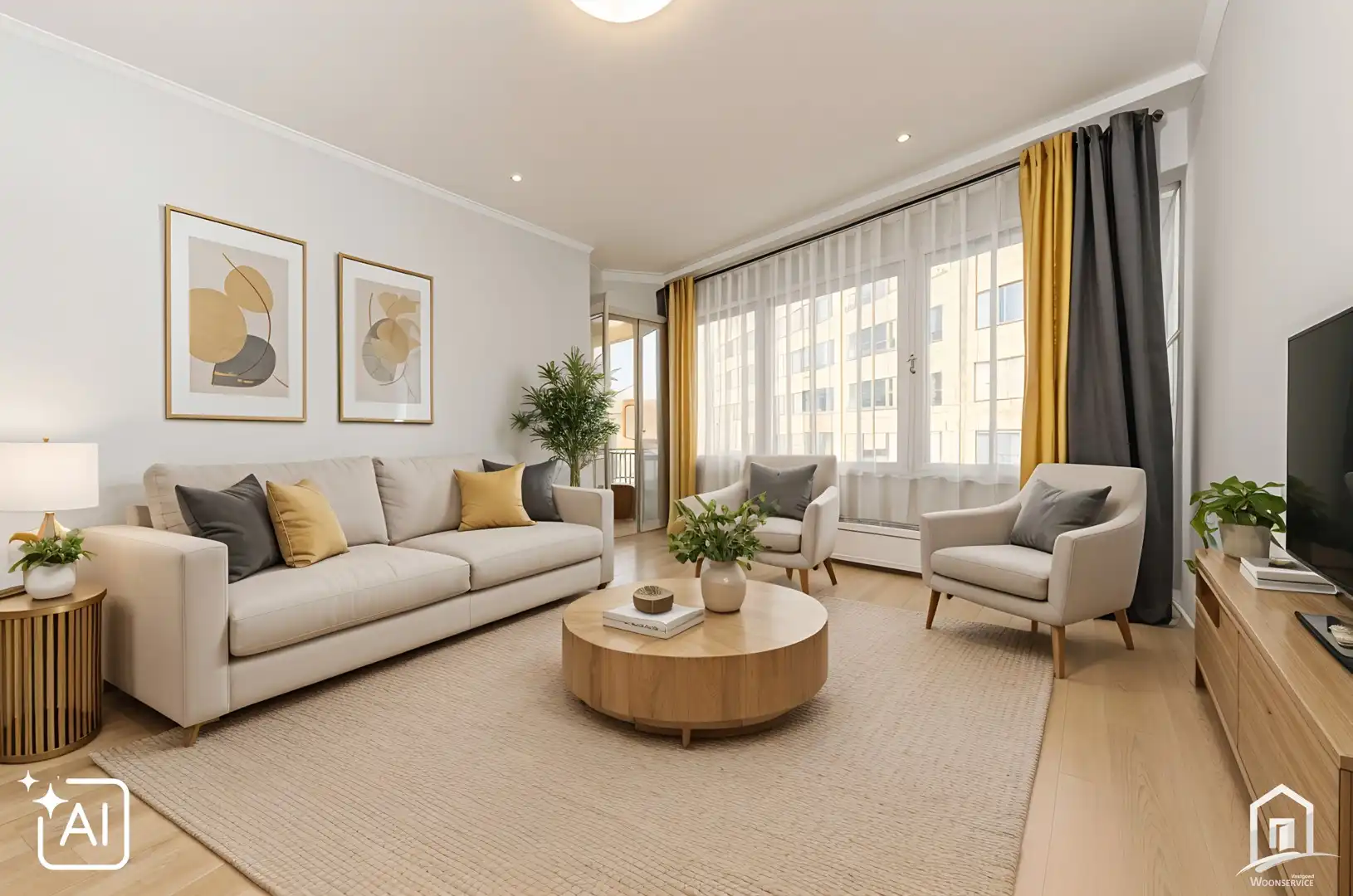 Gerenoveerd en instapklaar 1-slaapkamerappartement  in hartje Aalst foto 4