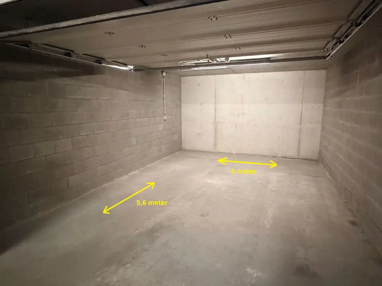 Ondergrondse, zeer ruime garagebox te huur in centrum Leuven foto 5