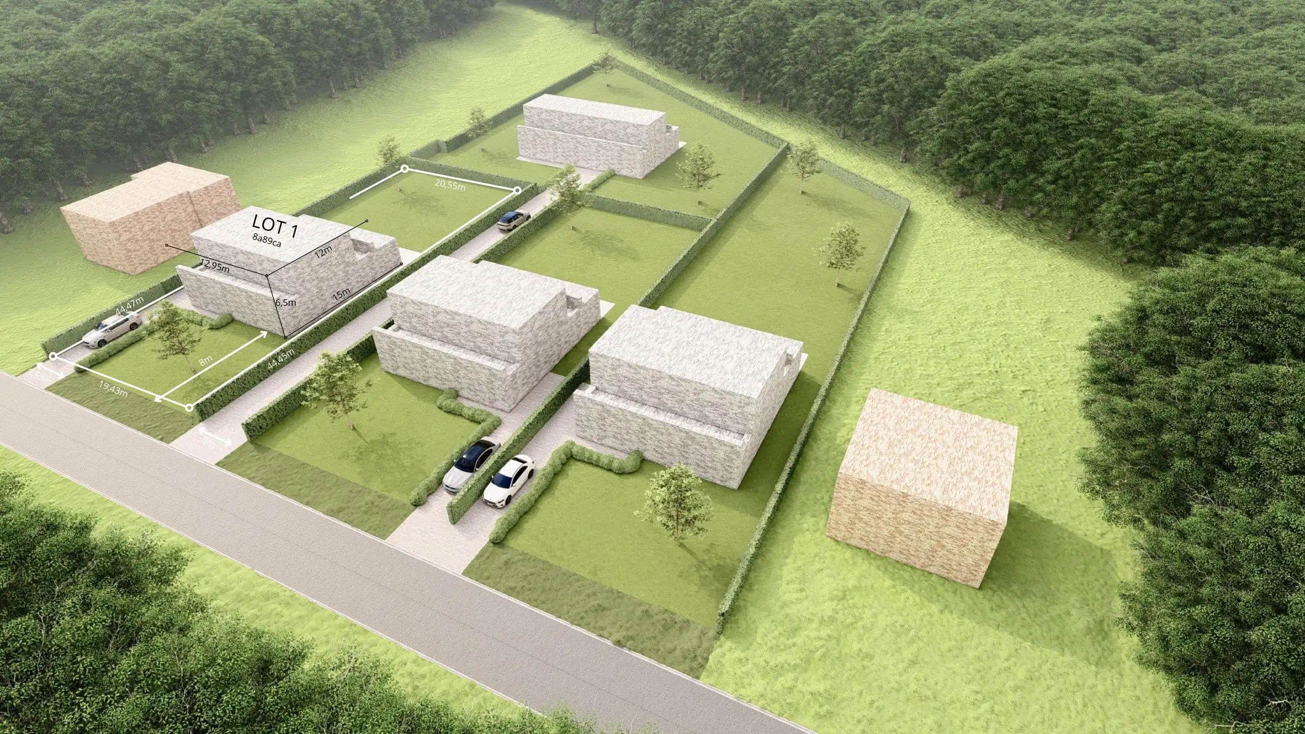 Bouwgrond van 889m² voor villa met prachtige verzichten foto 5