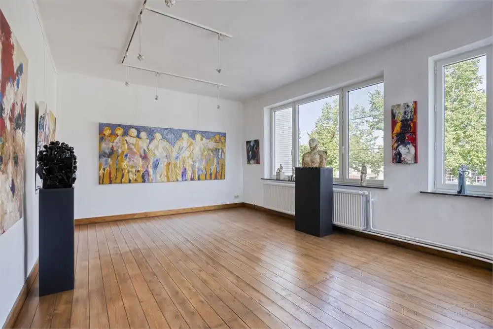 Uniek herenhuis met atelier en ruime bewoonbare oppervlakte in hartje Tongeren foto 12