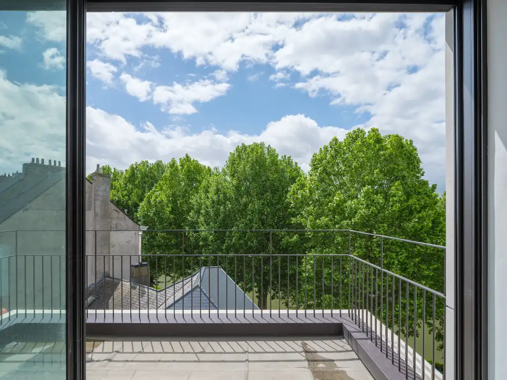 Wonen in grandeur aan de&nbsp;Coupure. &nbsp;Exclusief penthouse appartement (180&nbsp;m²) met twee terrassen aan de Coupure foto 9