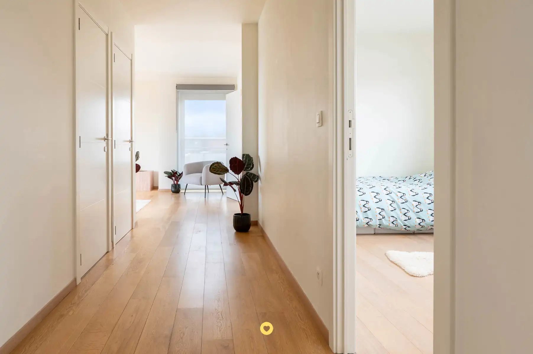 Modern duplex appartement met 3 SLK, 2 BDK en terras foto 10