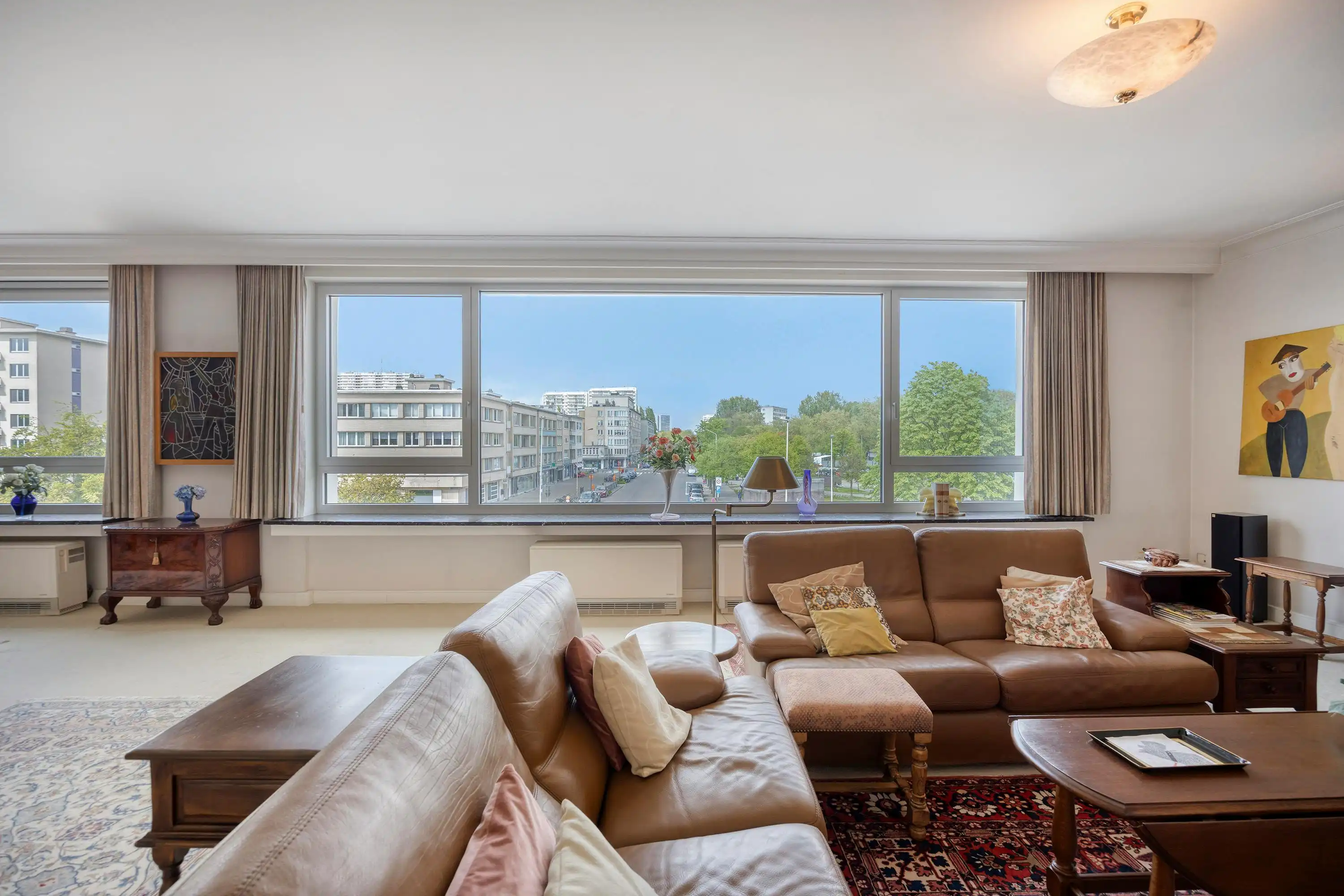 Zeer ruim en uniek appartement (214m²) te koop Linkeroever foto 4