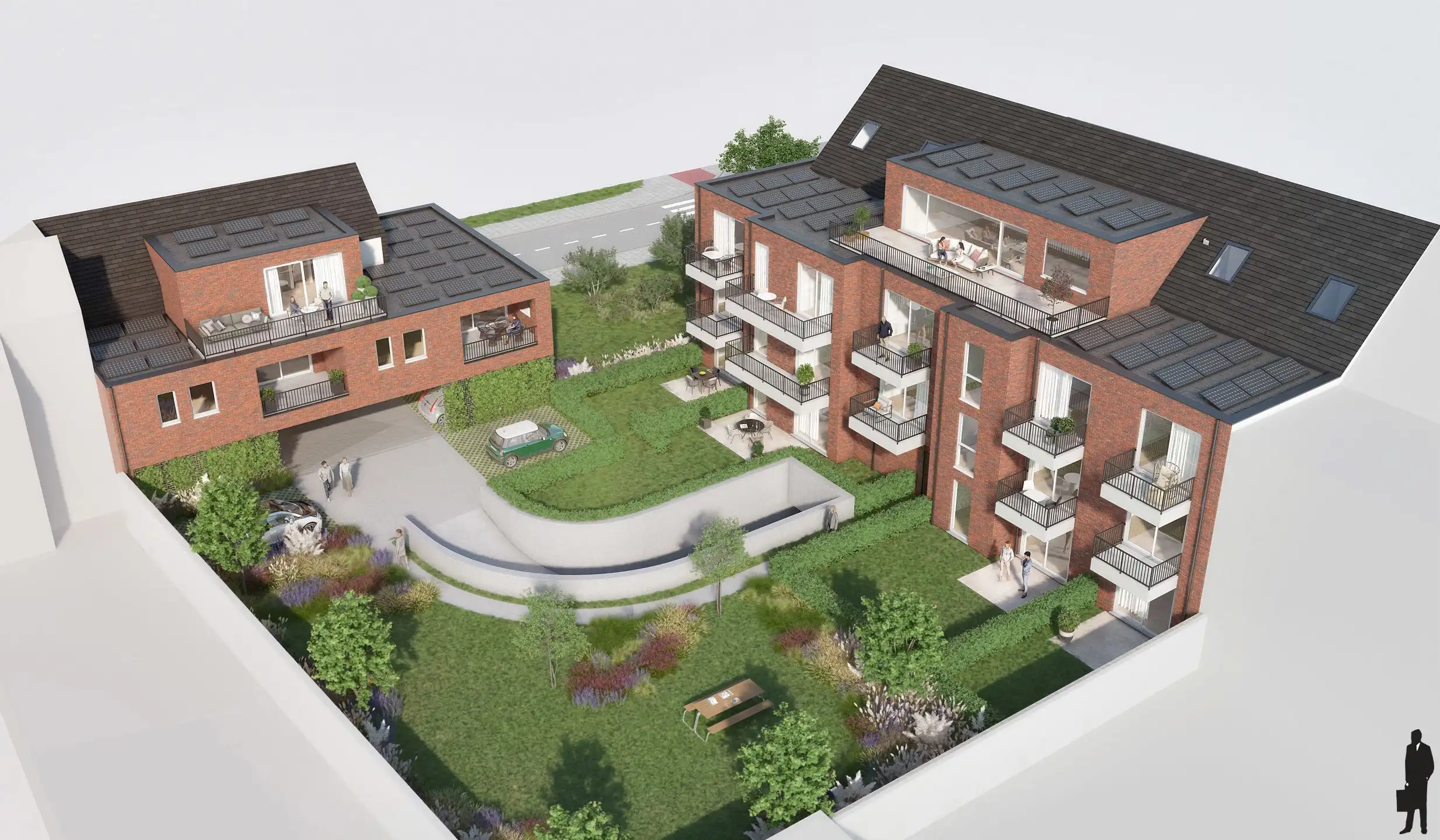 Uniek penthouse met terras van 40m² (ruwbouw bijna afgerond) foto 11