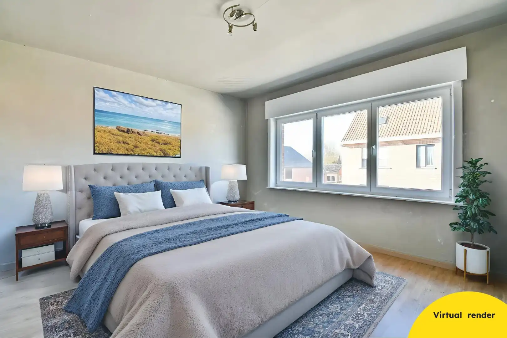 Halfopen woning op toplocatie met prachtig uitzicht op De Krekemeersen! foto 13