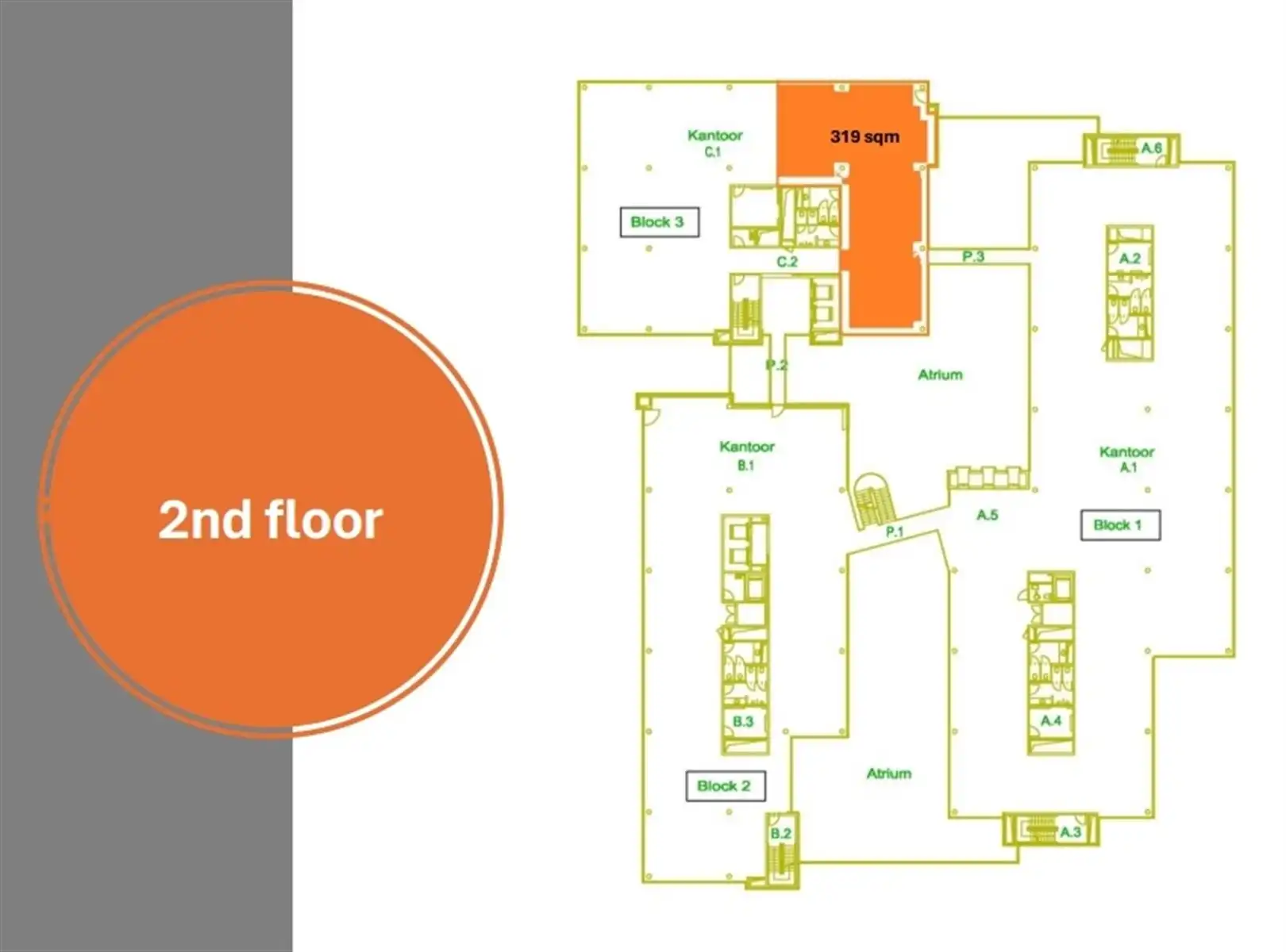 THE HUB : kantoren vanaf 319m² foto 19