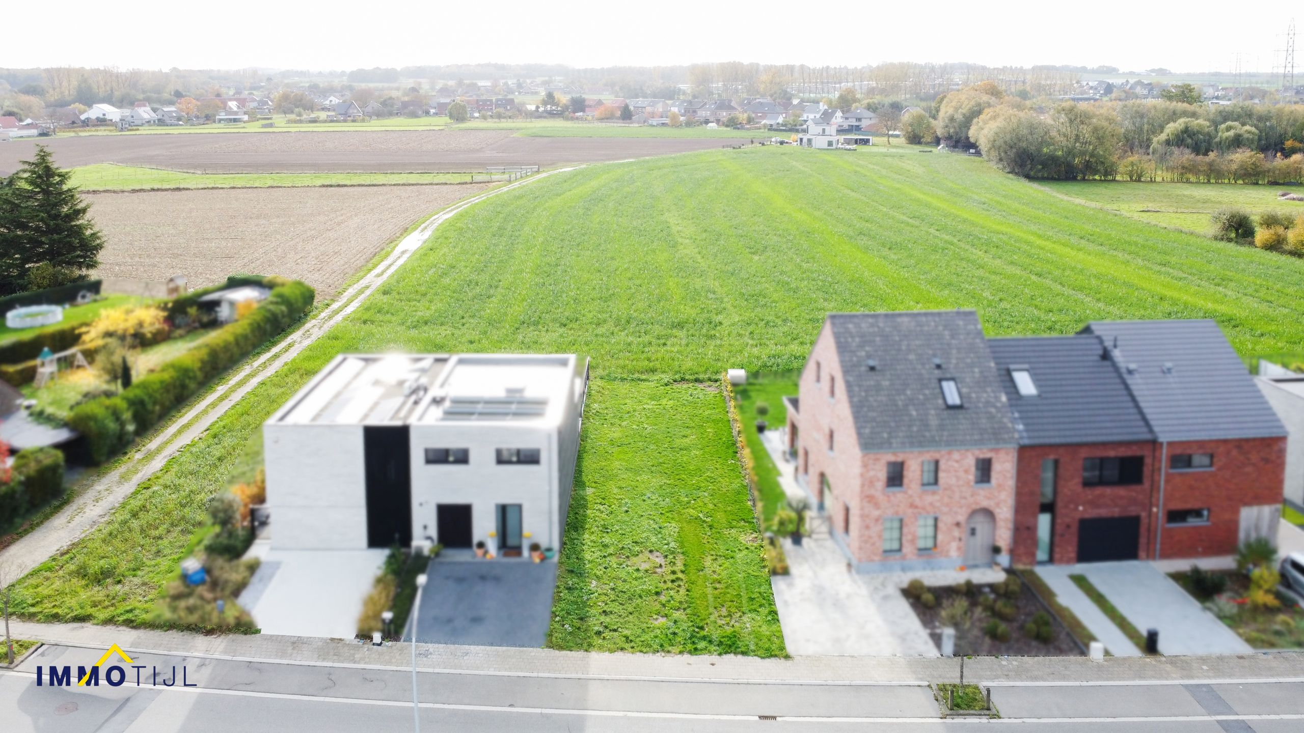 Unieke bouwgrond voor een halfopen bebouwing te Merchtem! foto 3