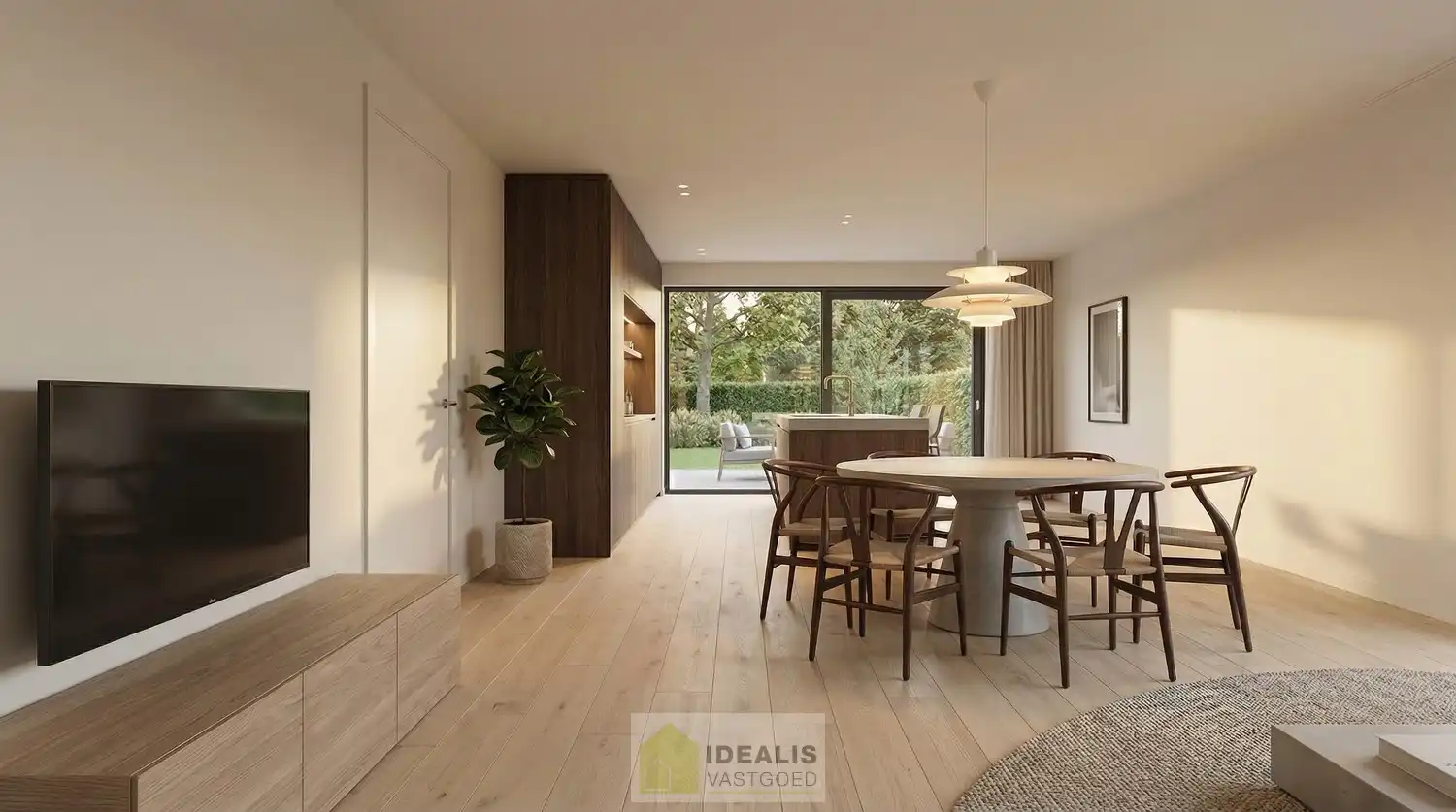 Knap gelijkvloers appartement met een duidelijke focus op privacy en functionaliteit foto 15