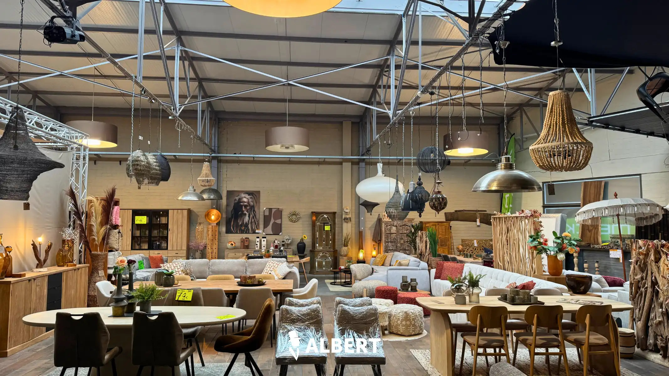 Commerciële ruimte van 850 m² met woning in Ninove foto 5