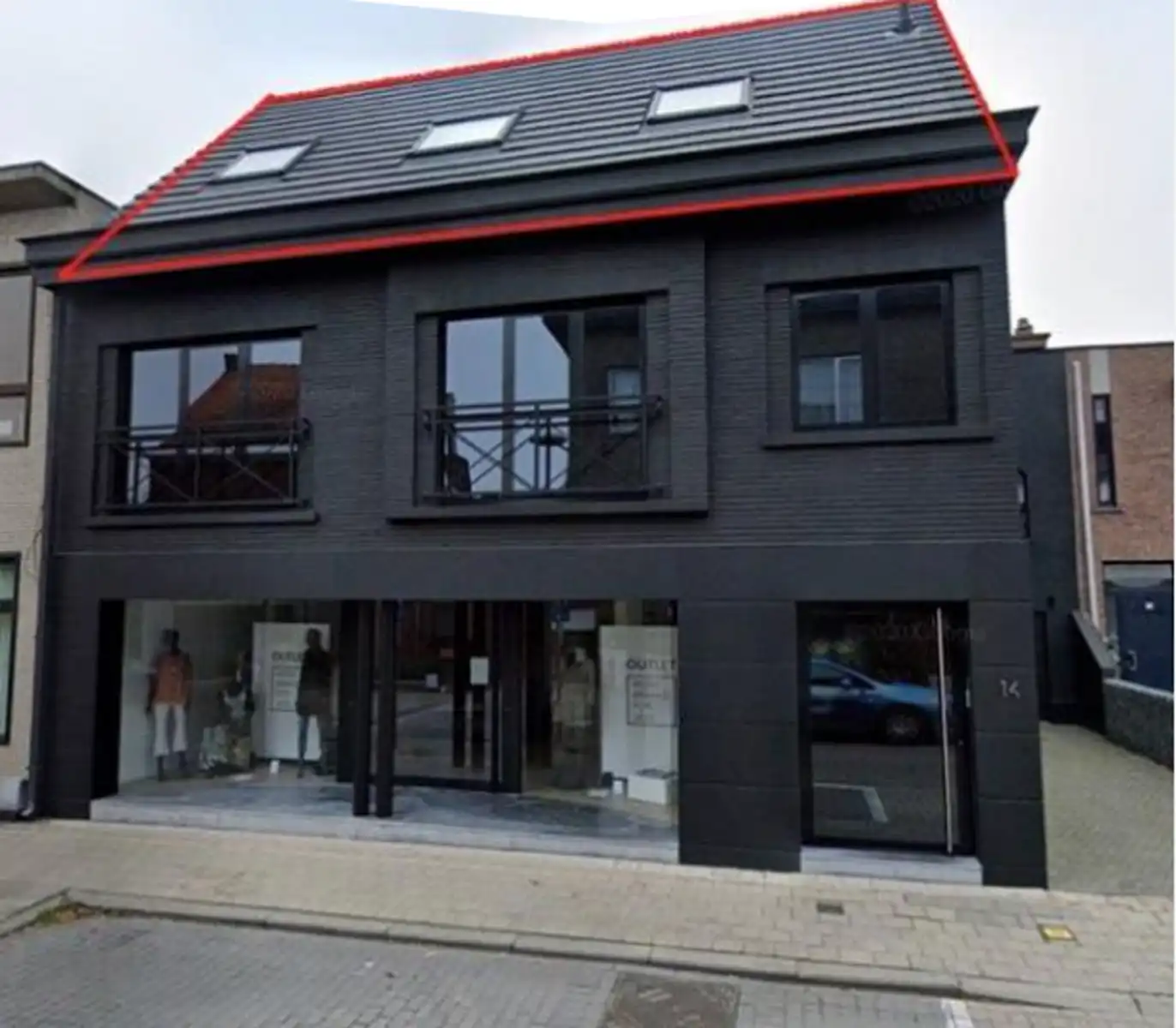 Dakappartement in hartje Sint-Katelijne-Waver met ZW-terras  foto {{pictureIndex}}