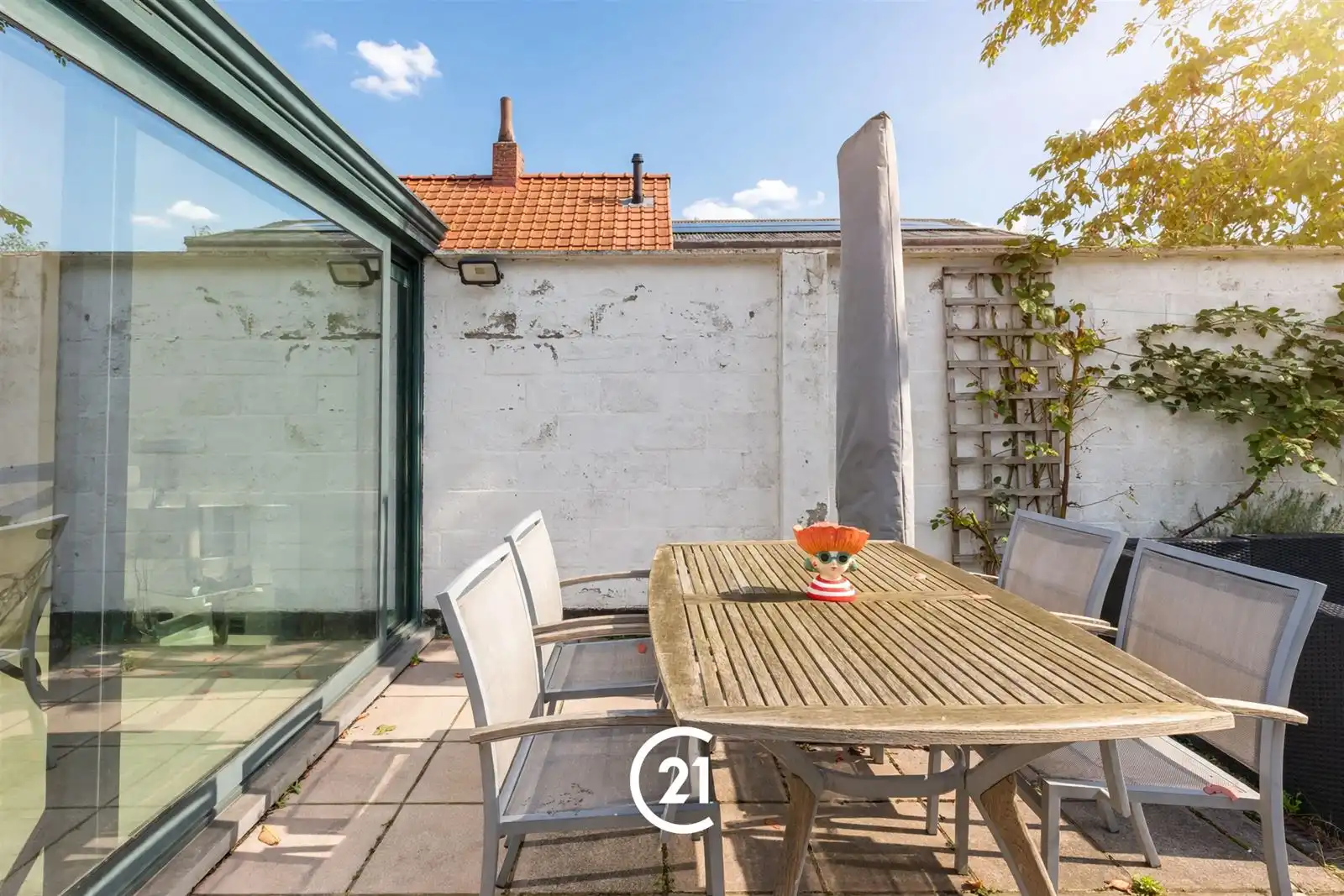 Toffe woning met 3 slaapkamers, garage en tuin in Wondelgem foto 13