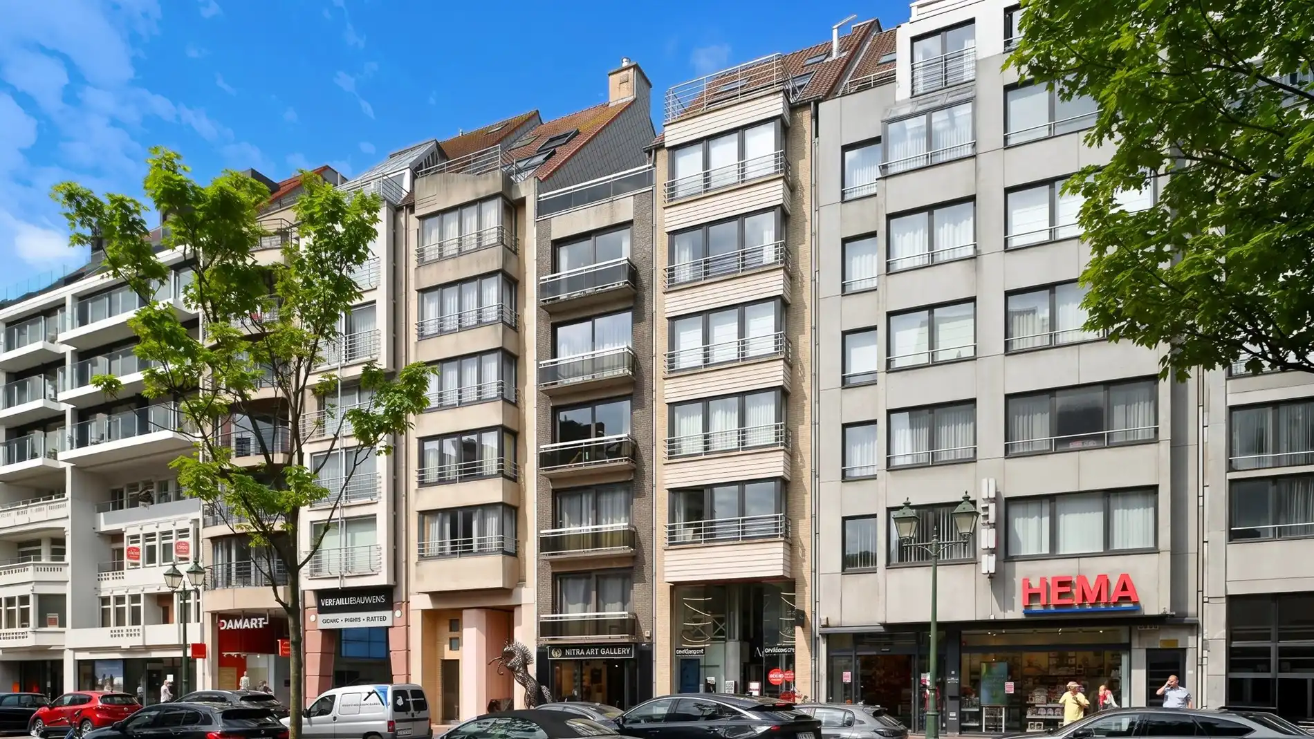 Ruim duplex appartement met zonnige terrassen in hartje Knokke foto 22