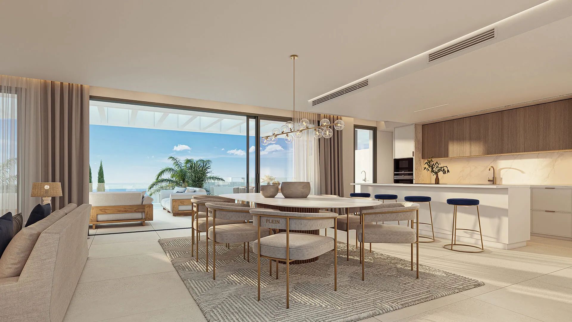 Beleef luxe en comfort in Marbella's meest gewilde complex: prachtige vakantiewoningen met uitzicht op zee en golfbaan foto {{pictureIndex}}