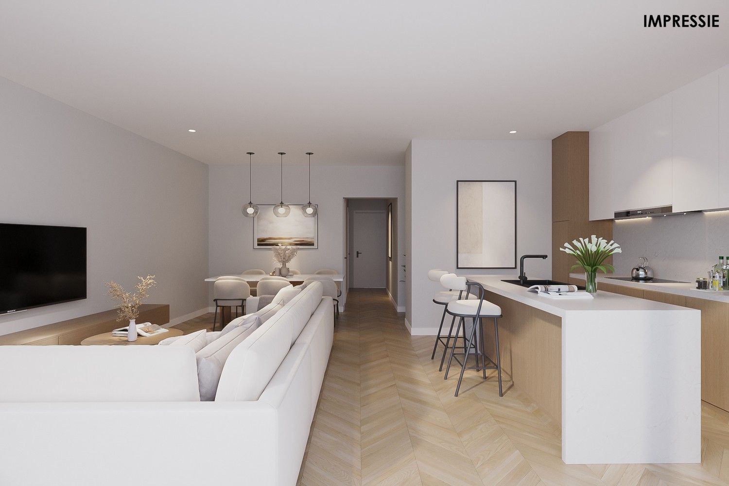 Nieuwbouw BEN app. met 2 slpkrs en terras foto 5