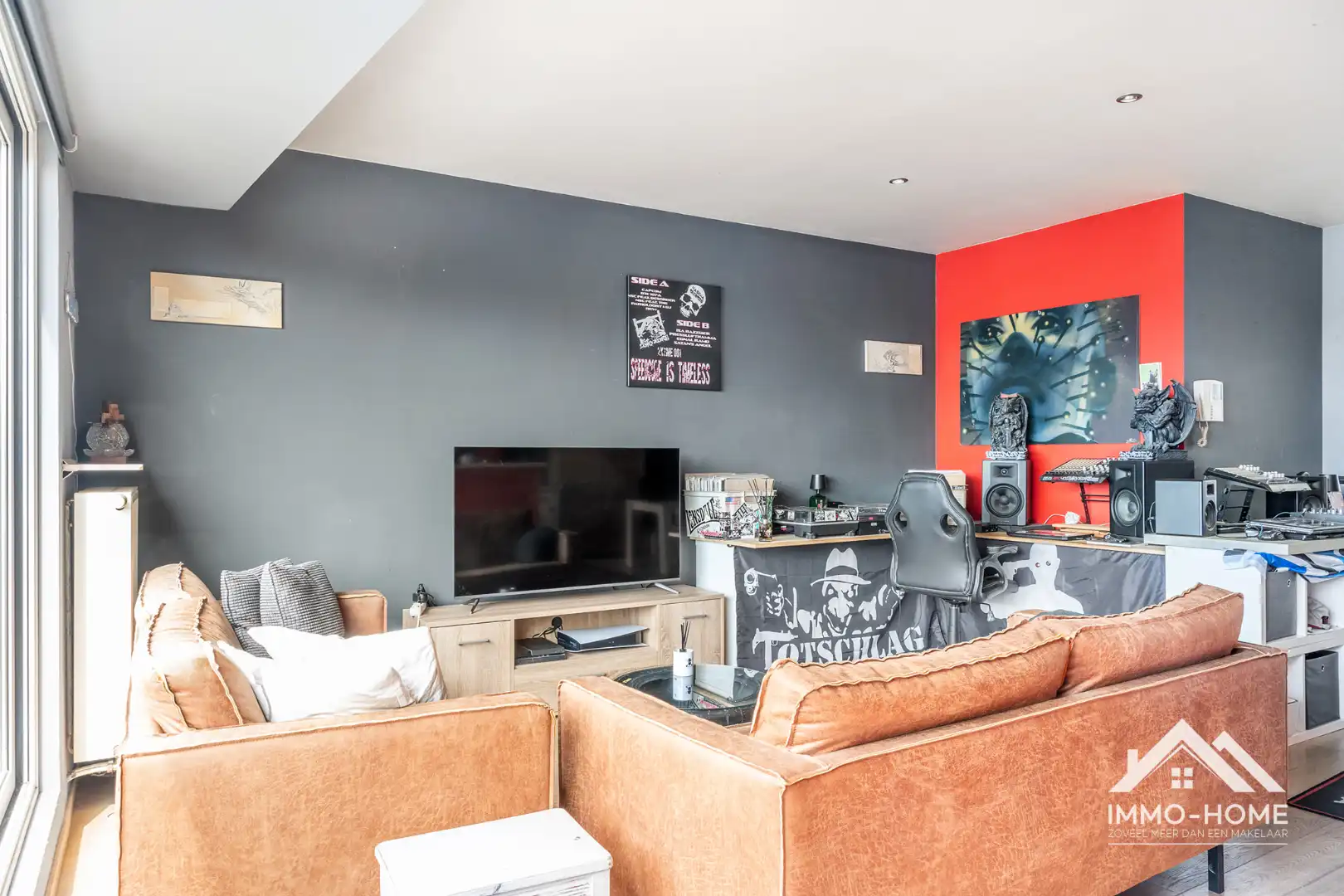 Ruim dakappartement met prachtig zicht over Zele centrum foto 2