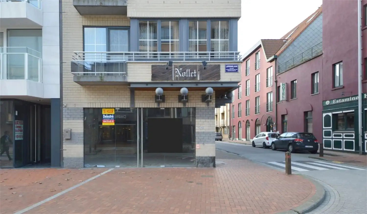 Hoekpand Lippenslaan Knokke foto {{pictureIndex}}