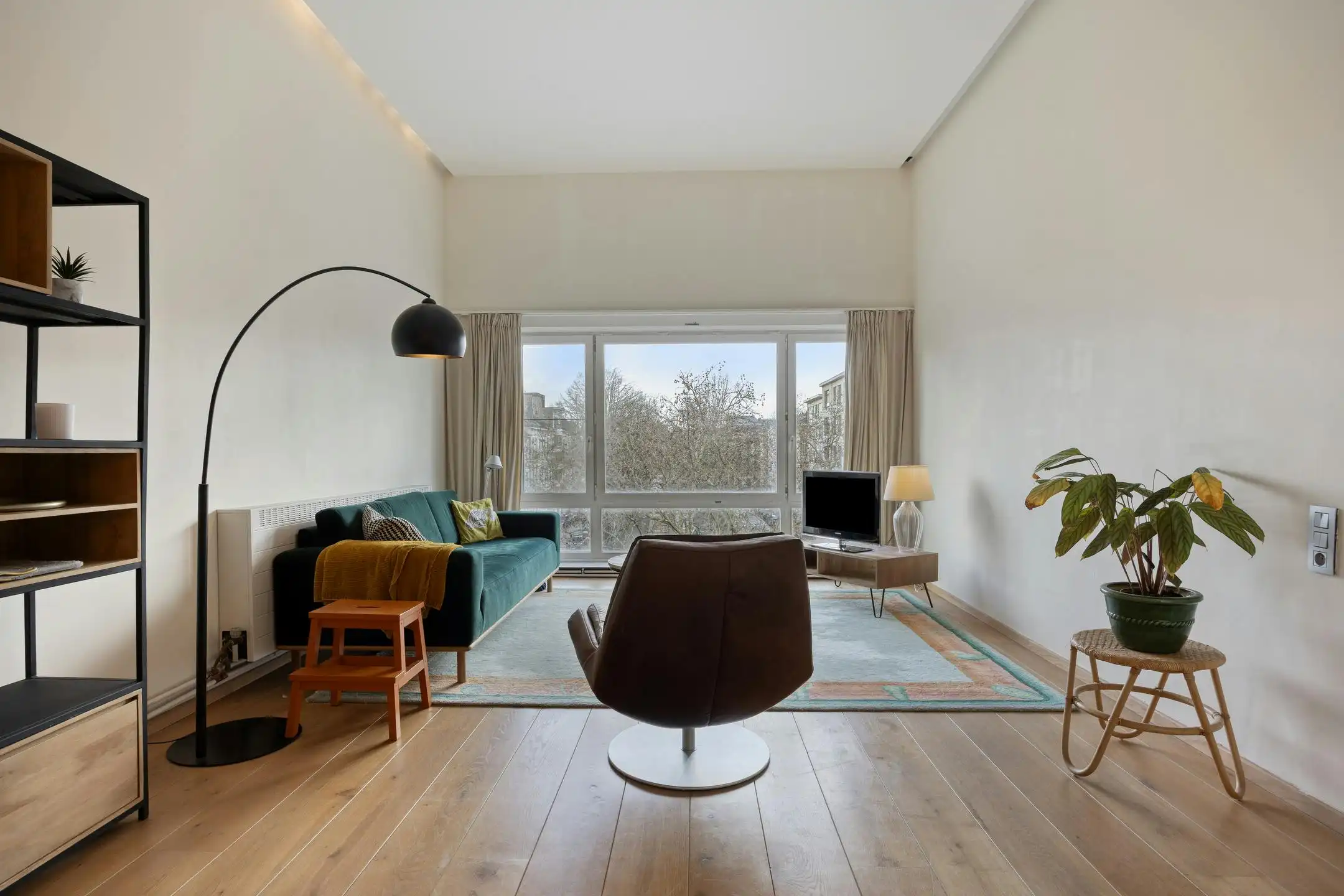 Appartement met twee slaapkamers en terras te koop Antwerpen centrum foto 2