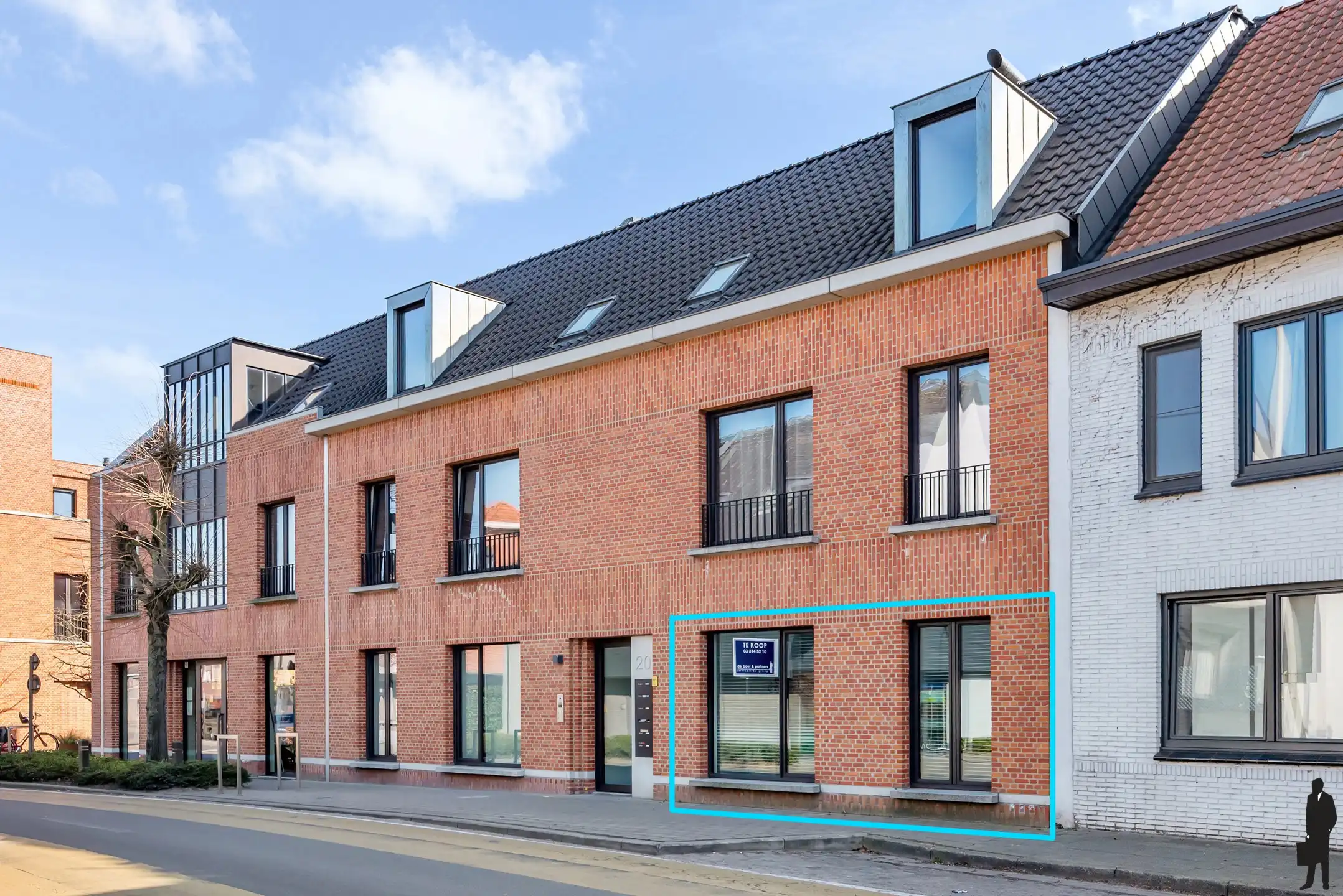 Zeer stijlvol 2 slpk. appartement met 2 staanplaatsen en berging te Hoogstraten - Meer! foto 18